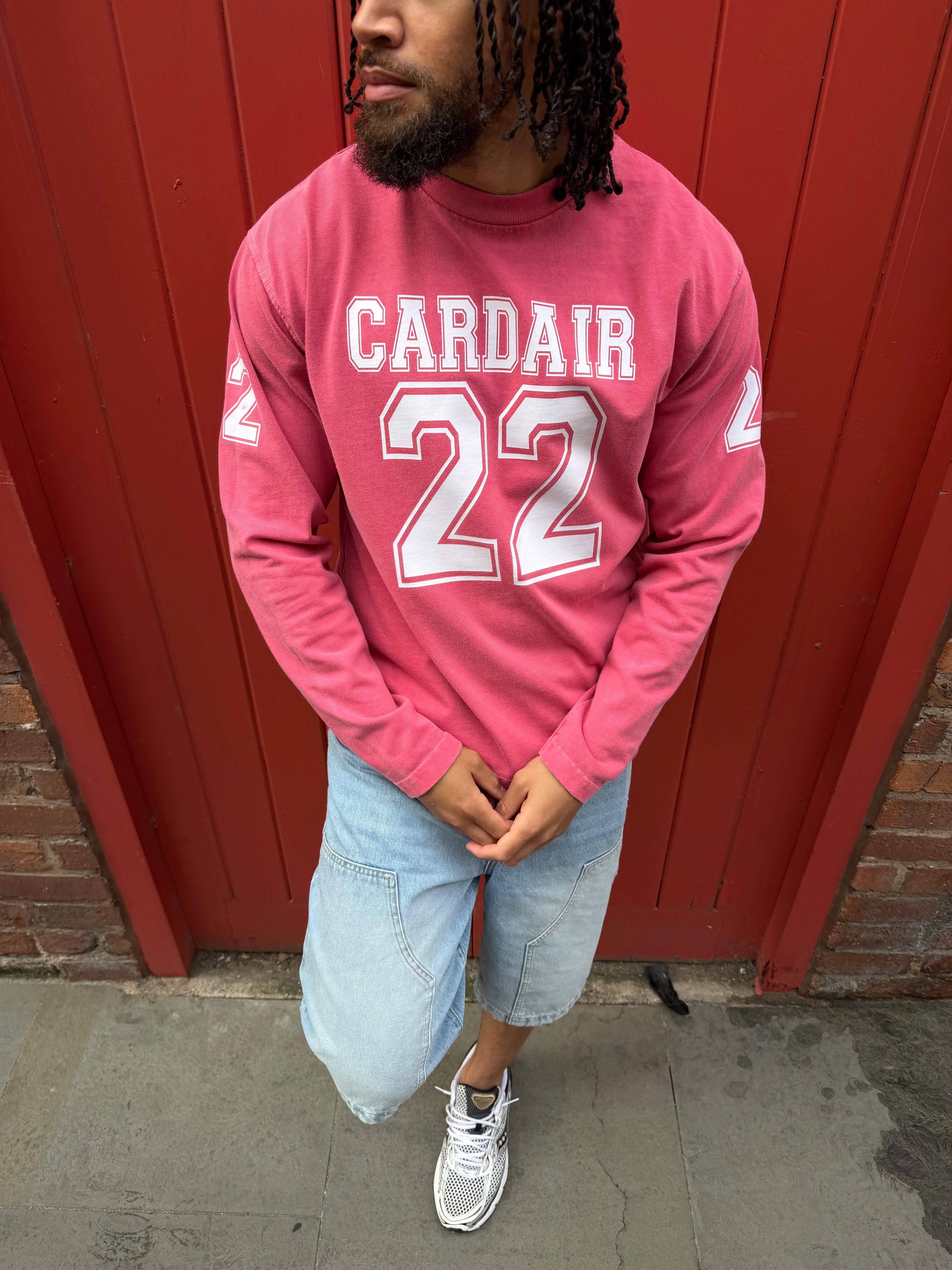 Cardair Varsity Long Sleeve T Shirt - Red