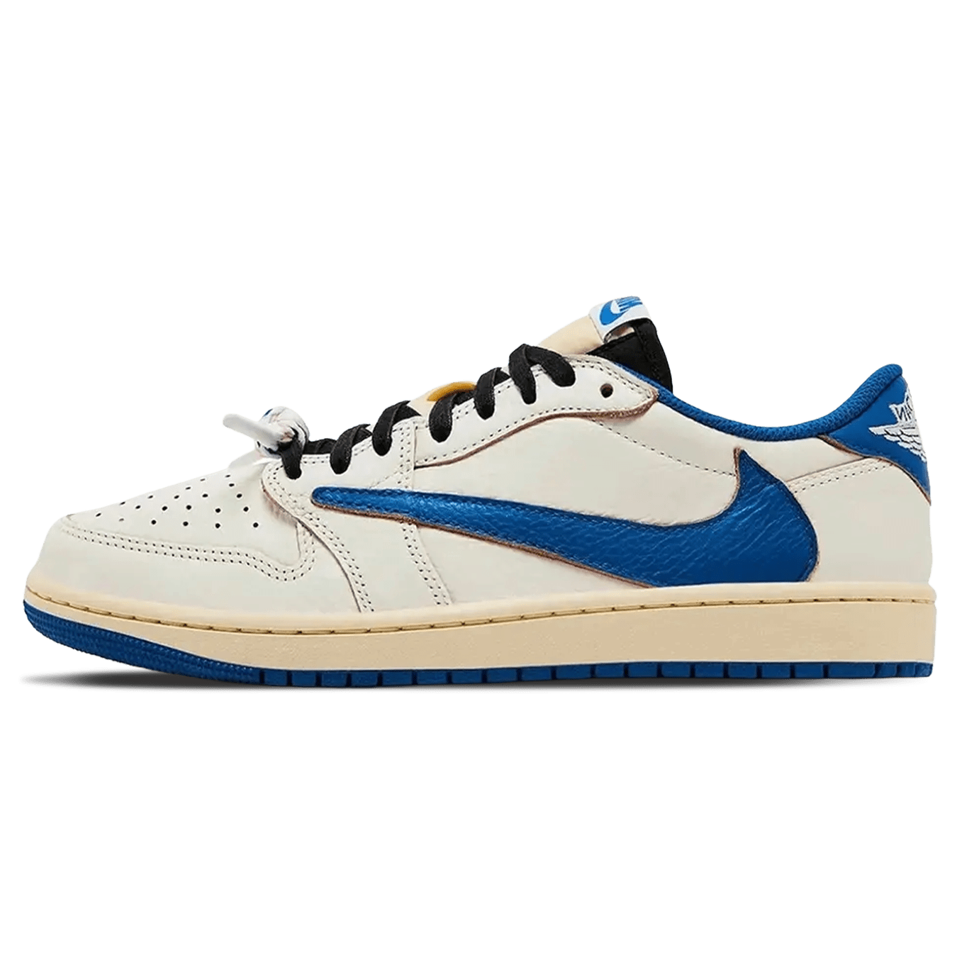 Air Jordan Fragment Design x Travis Scott x Air Jordan 1 Retro Low OG 'White Blue'