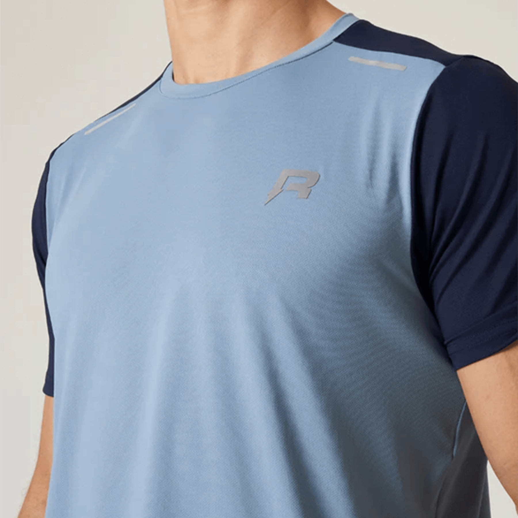 Reprimo Flight T-Shirt 'Dusty Blue Navy'