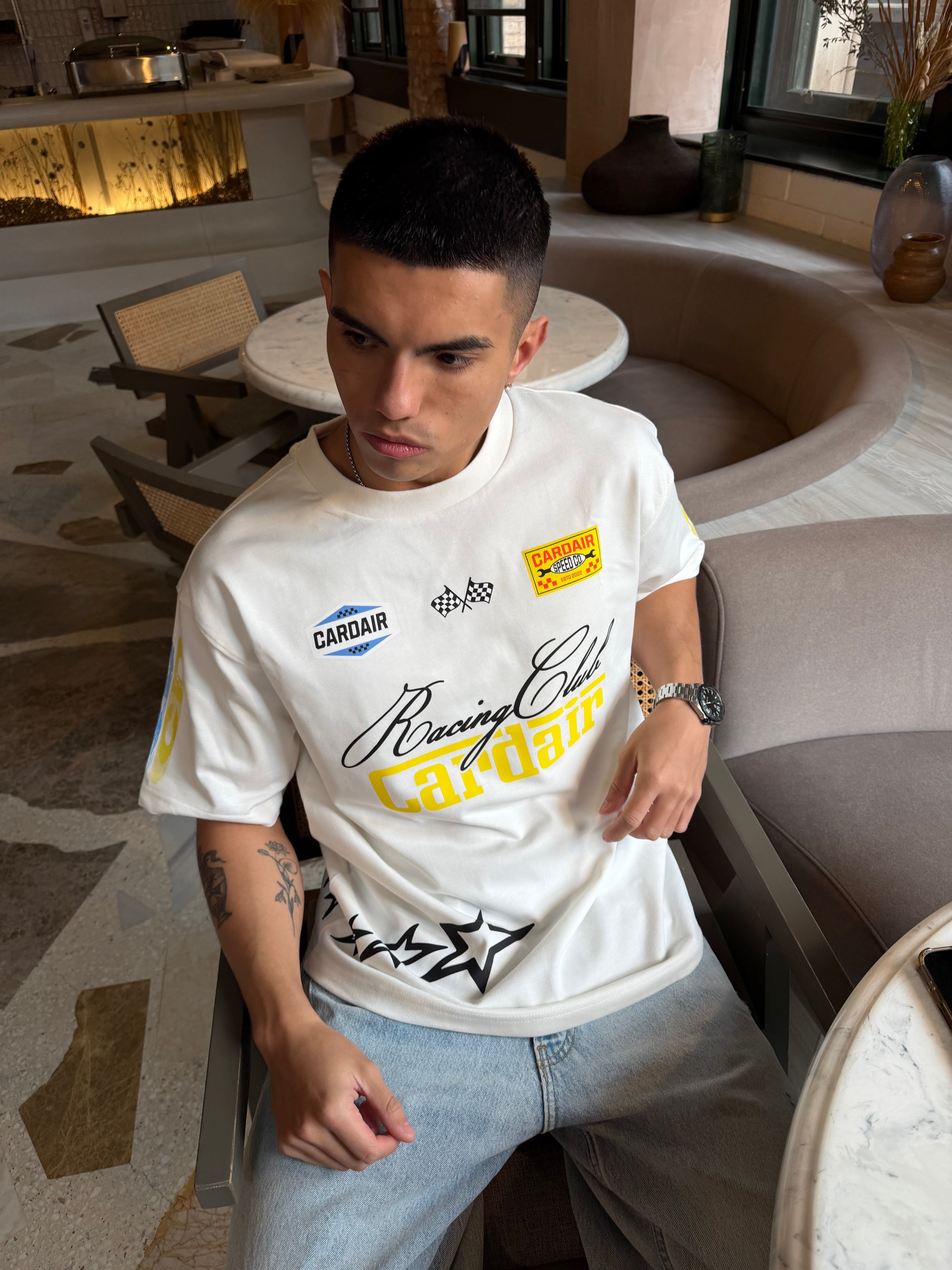 Cardair Racing Club T Shirt - White