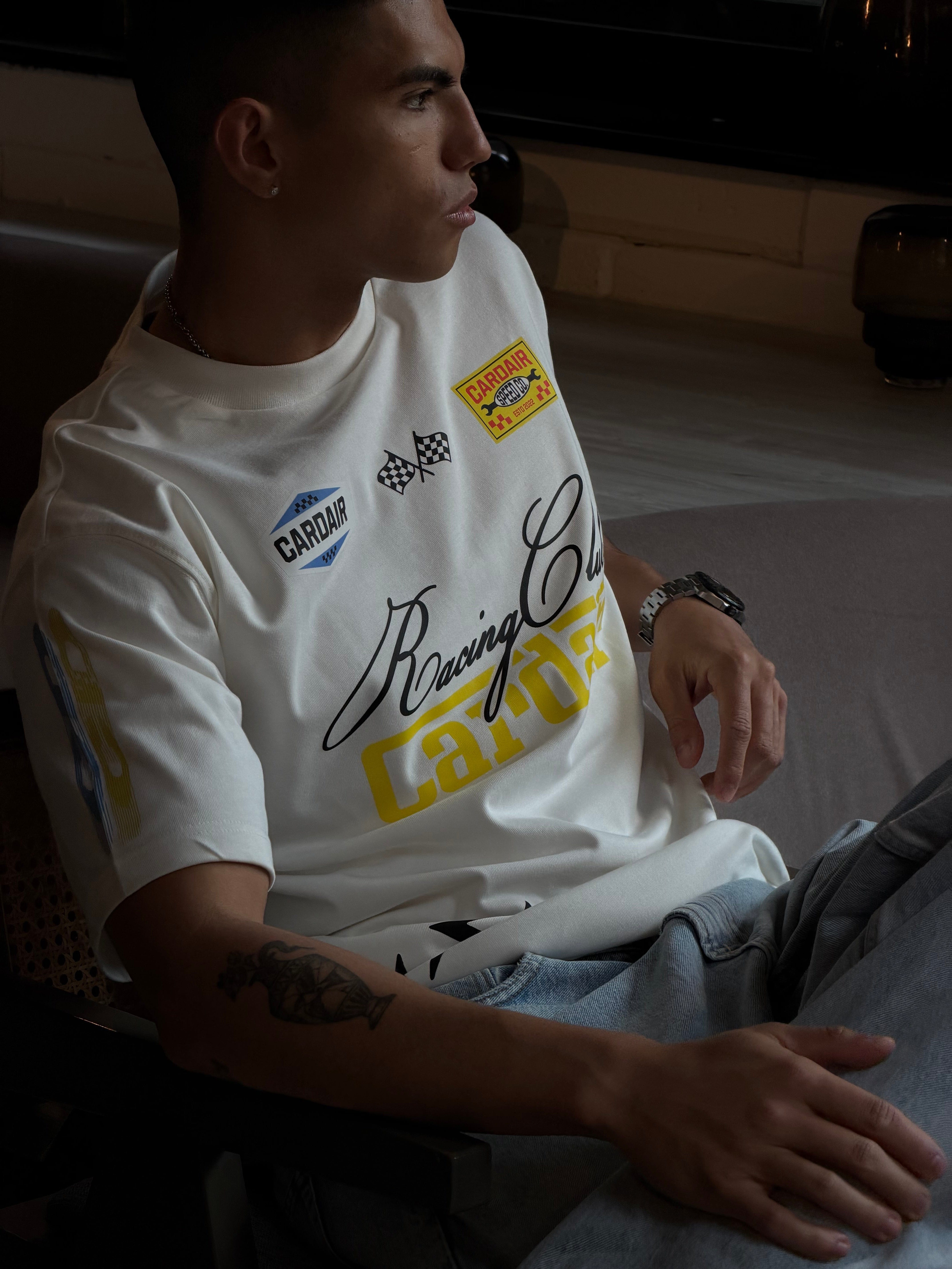 Cardair Racing Club T Shirt - White