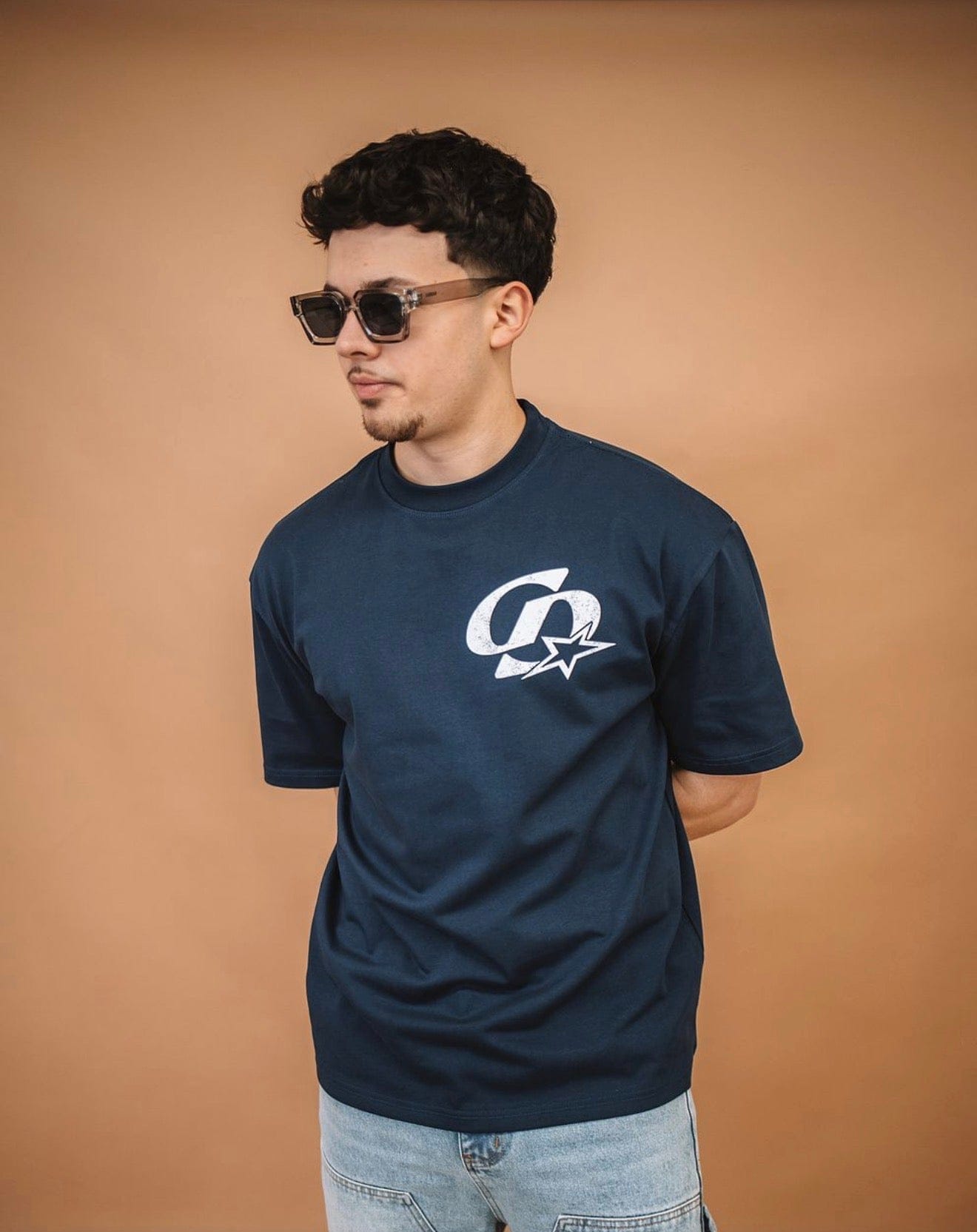 Cardair CD Star T Shirt - Navy Blue