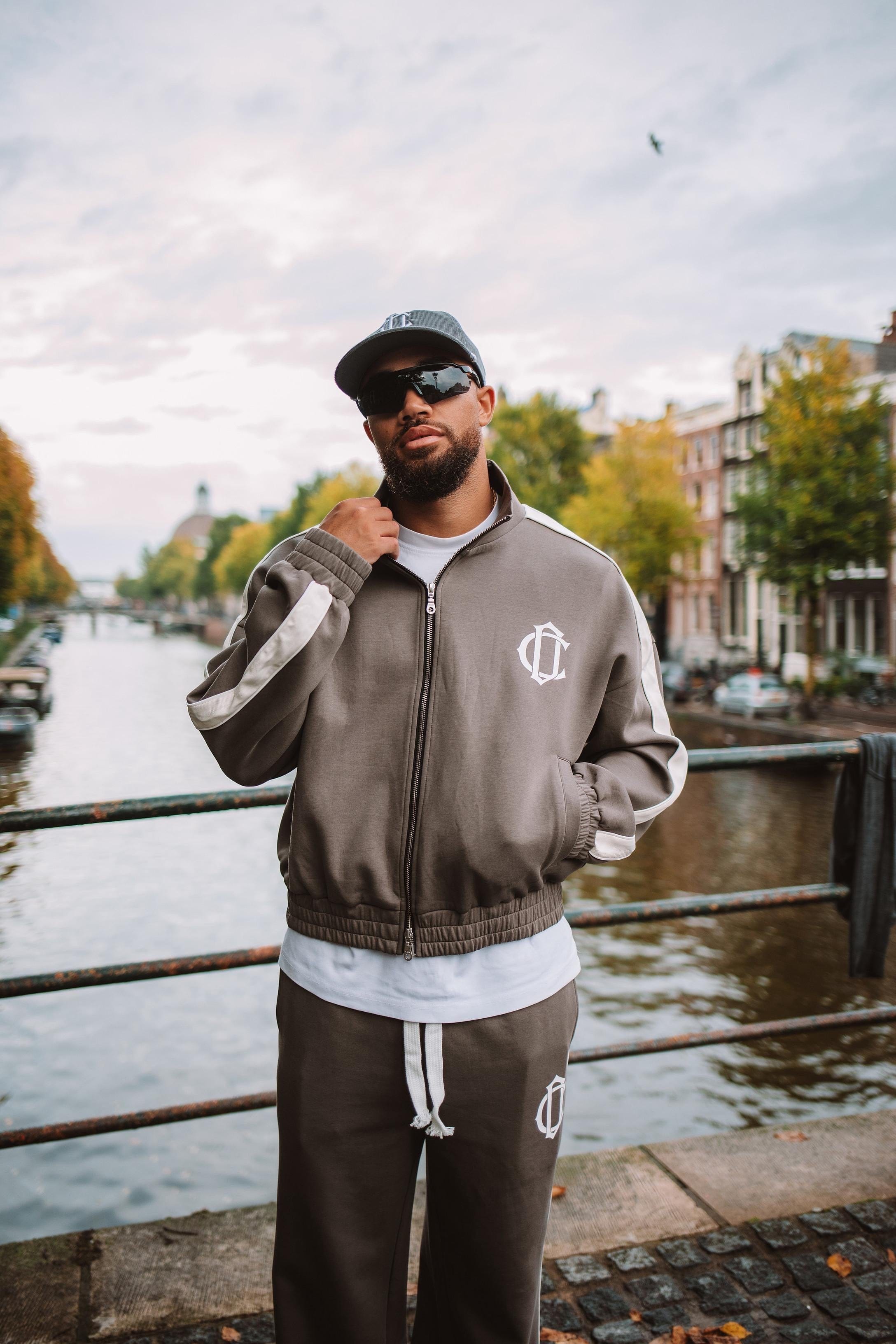 Cardair Club Emblem Track Pants - Storm