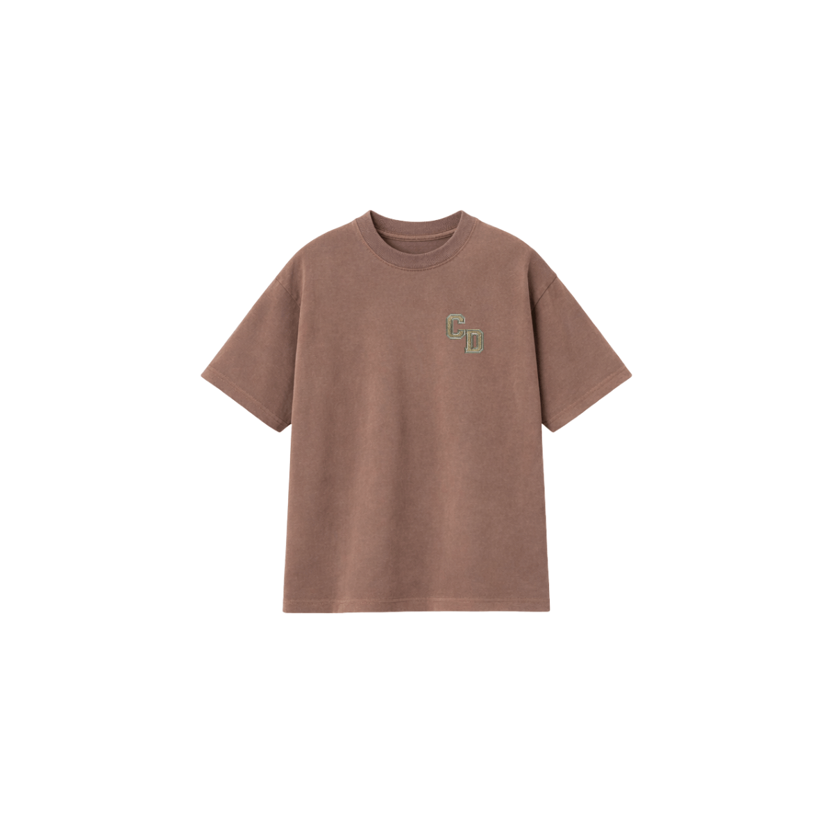 Cardair CD logo T shirt - Washed Mocha