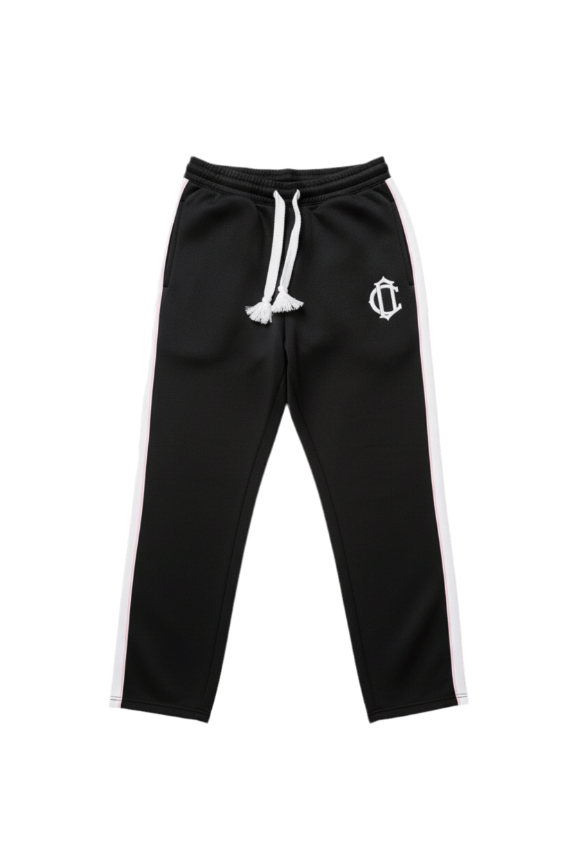 Cardair Club Emblem Track Pants - Black