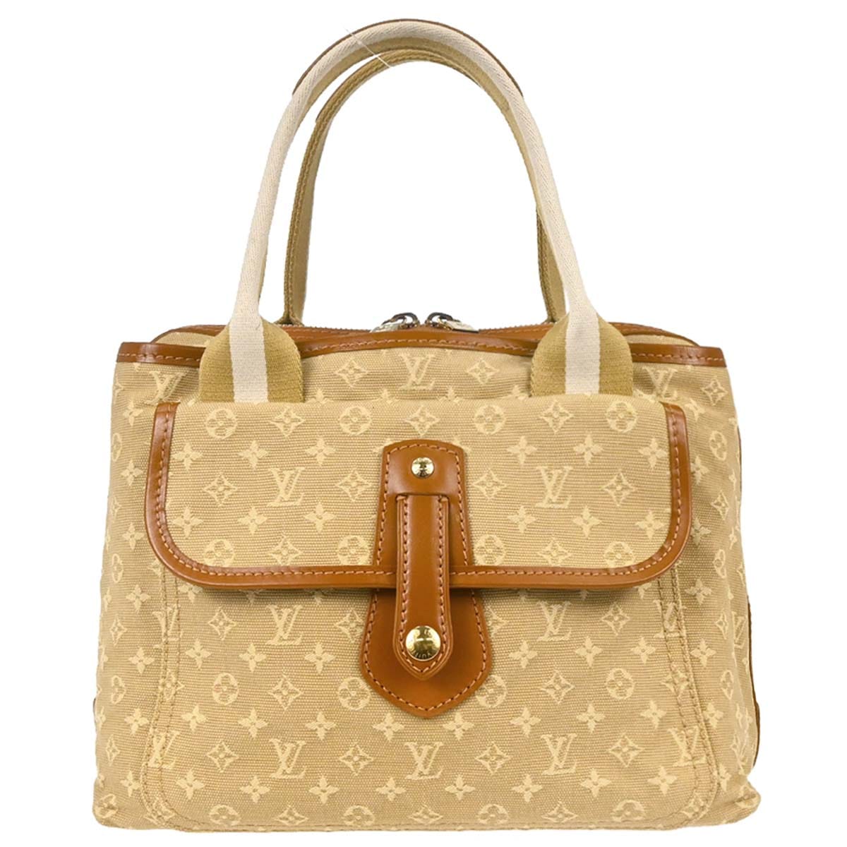 Louis Vuitton 2005 Beige Monogram Mini Sac Mary Kate Handbag M92505