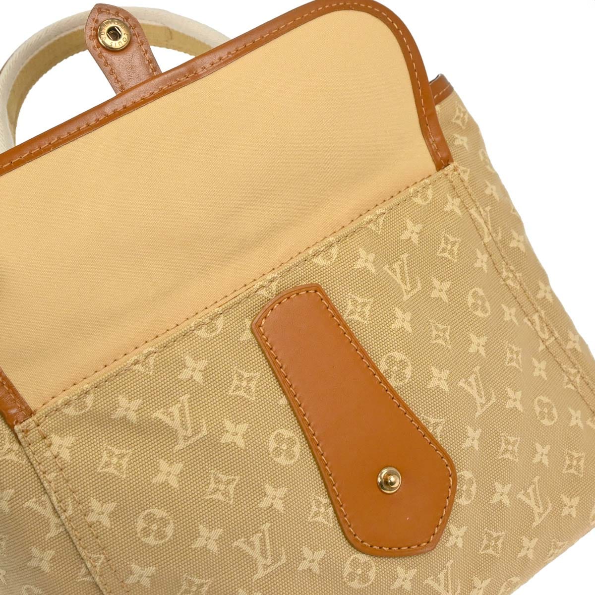 Louis Vuitton 2005 Beige Monogram Mini Sac Mary Kate Handbag M92505
