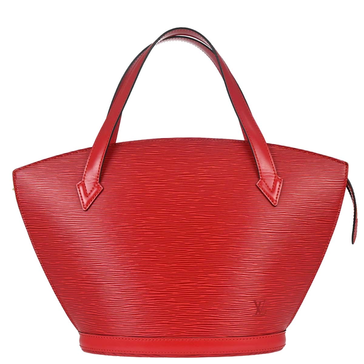 Louis Vuitton 1998 Red Epi Saint Jacques Tote Handbag M52277