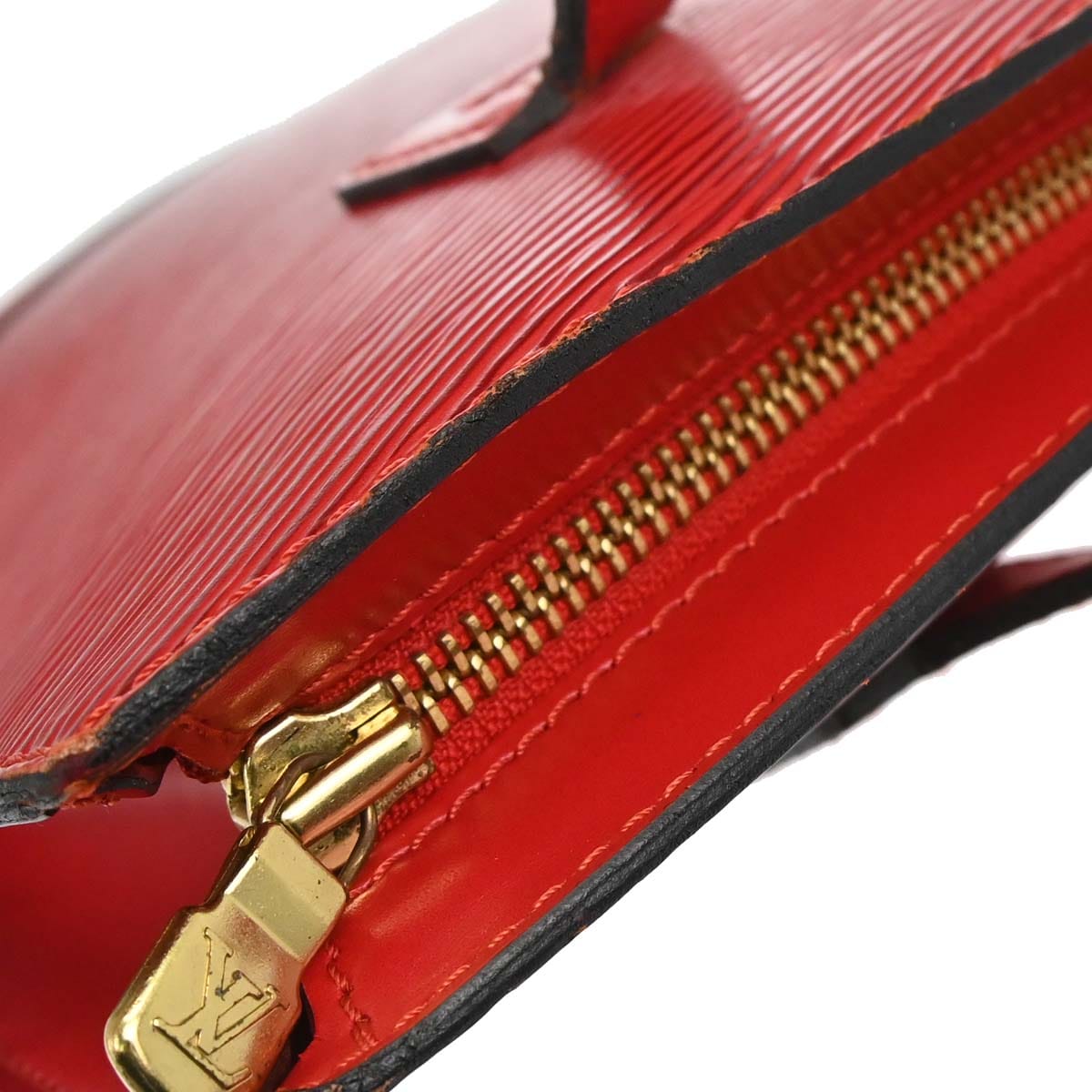 Louis Vuitton 1998 Red Epi Saint Jacques Tote Handbag M52277