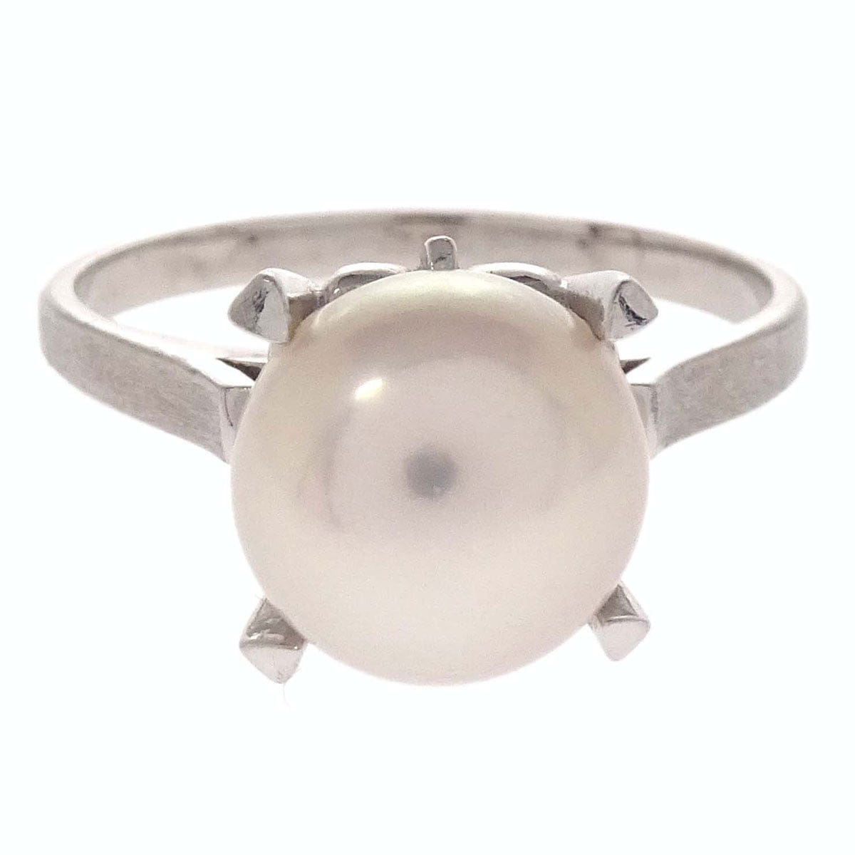 Other Brand Tasaki Ring Pt900 Pearl Silver #57 Jewelry