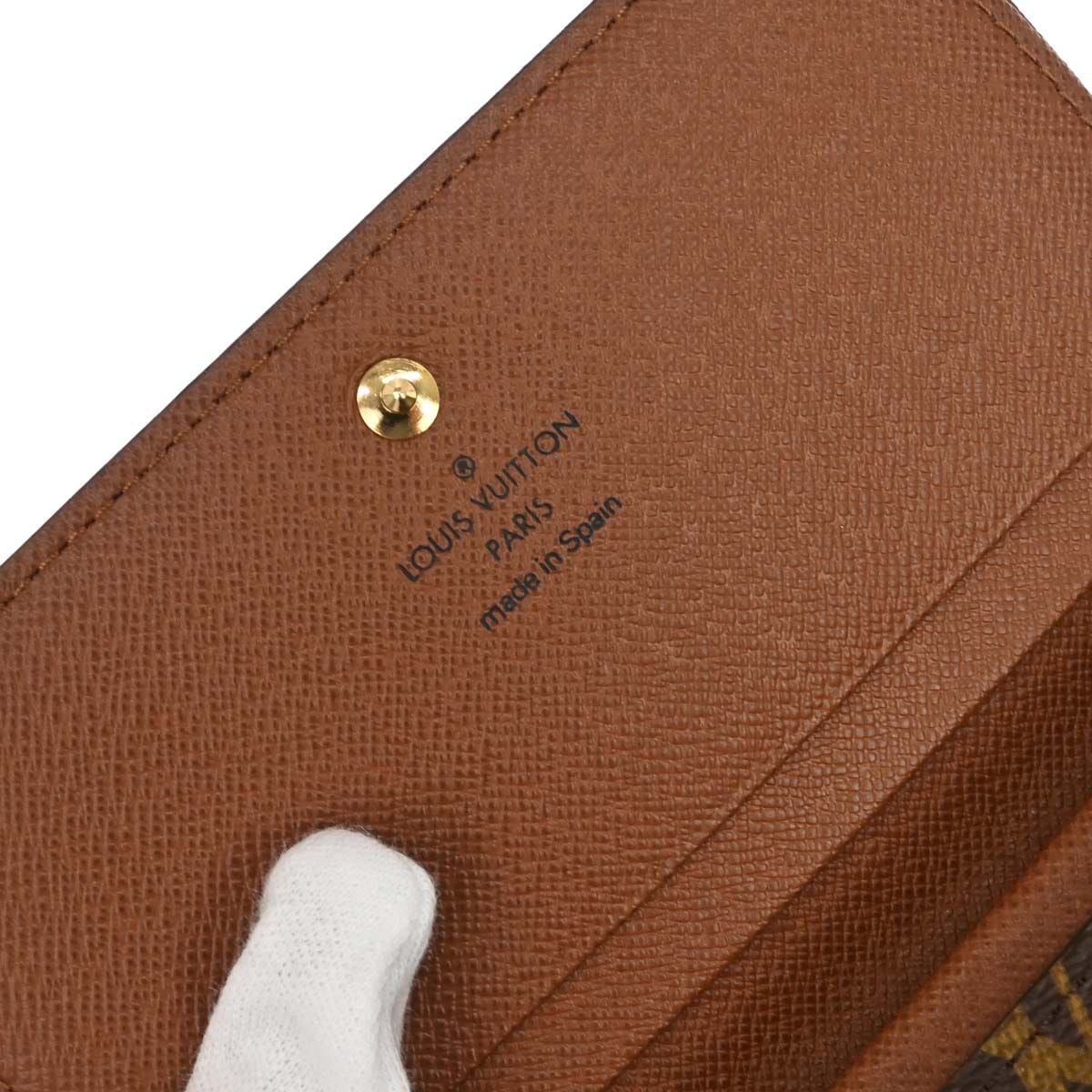 Louis Vuitton 2008 Monogram Portefeuille Tresor Wallet M61736