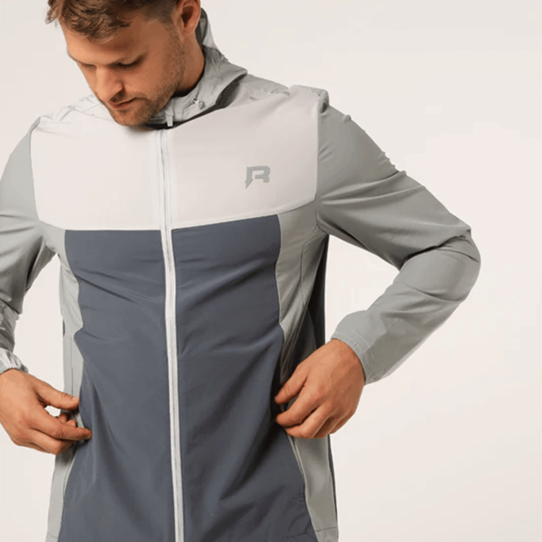 Reprimo Flight Windbreaker Jacket 'Vapor Blue Turbulence'