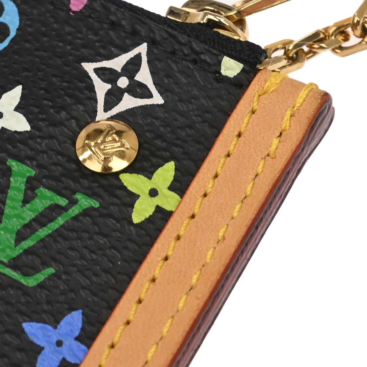 Louis Vuitton 2004 Multicolor Pochette Cles Coin Case Wallet M92654