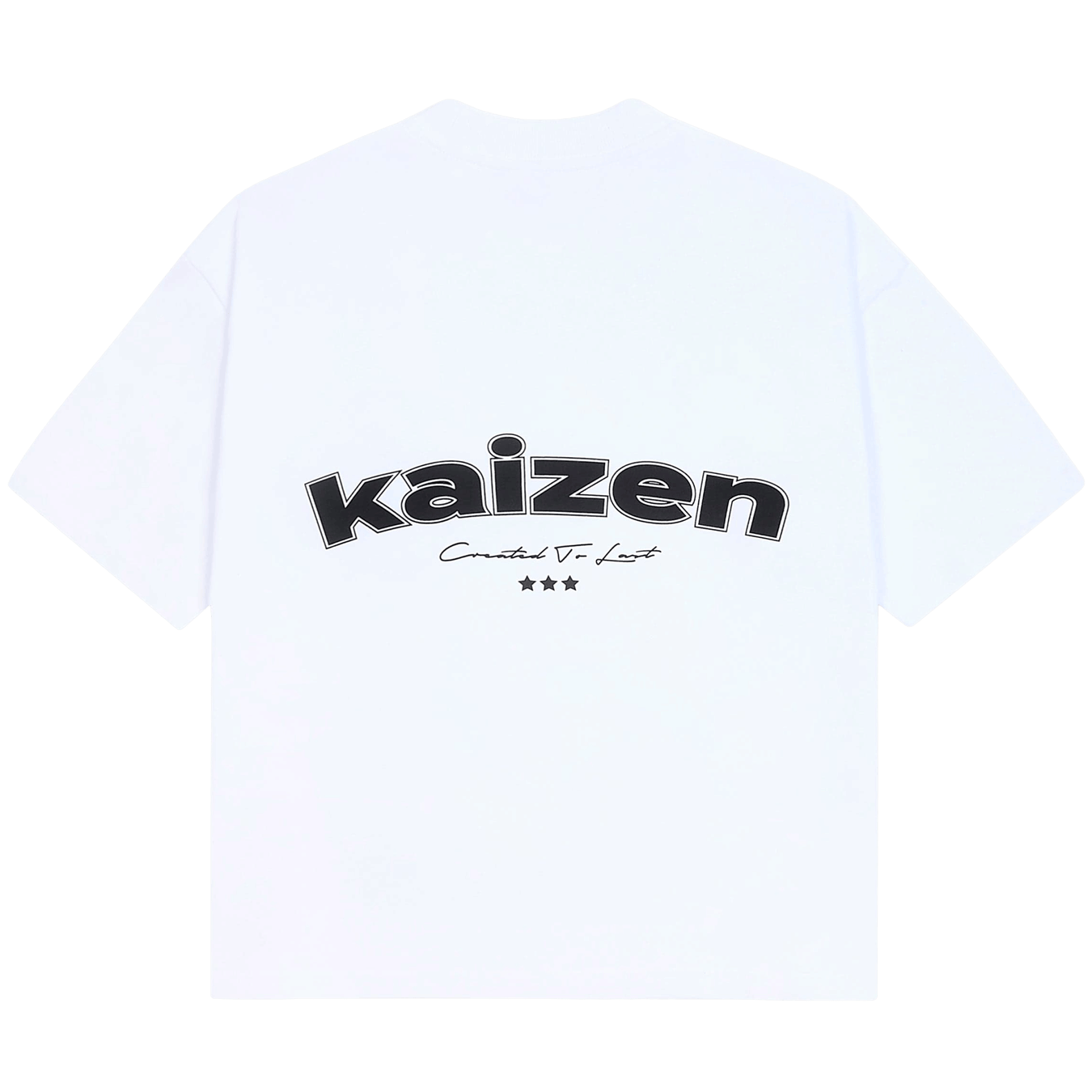 KAIZEN MARKET ARCH TEE WHITE