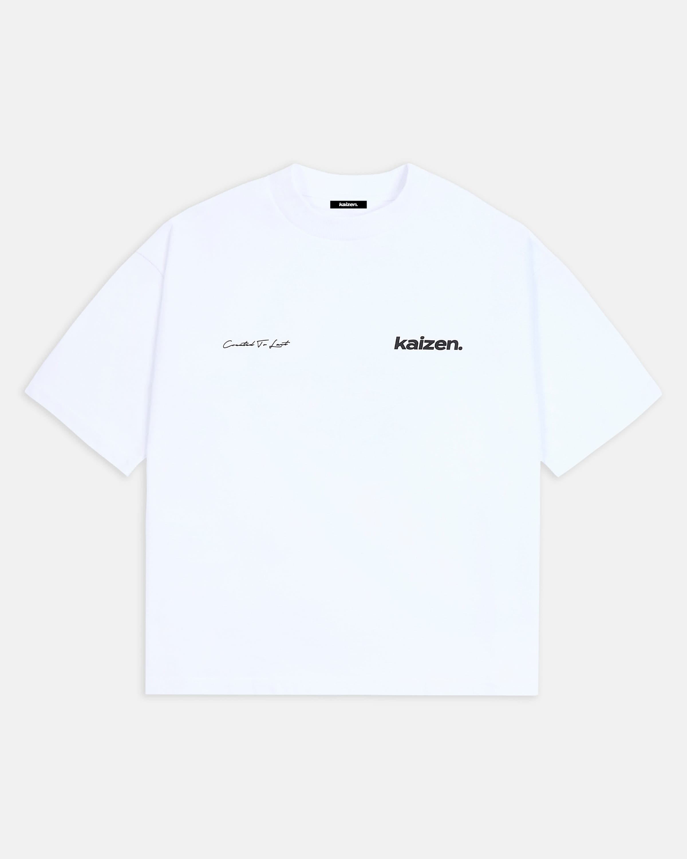 KAIZEN MARKET ARCH TEE WHITE