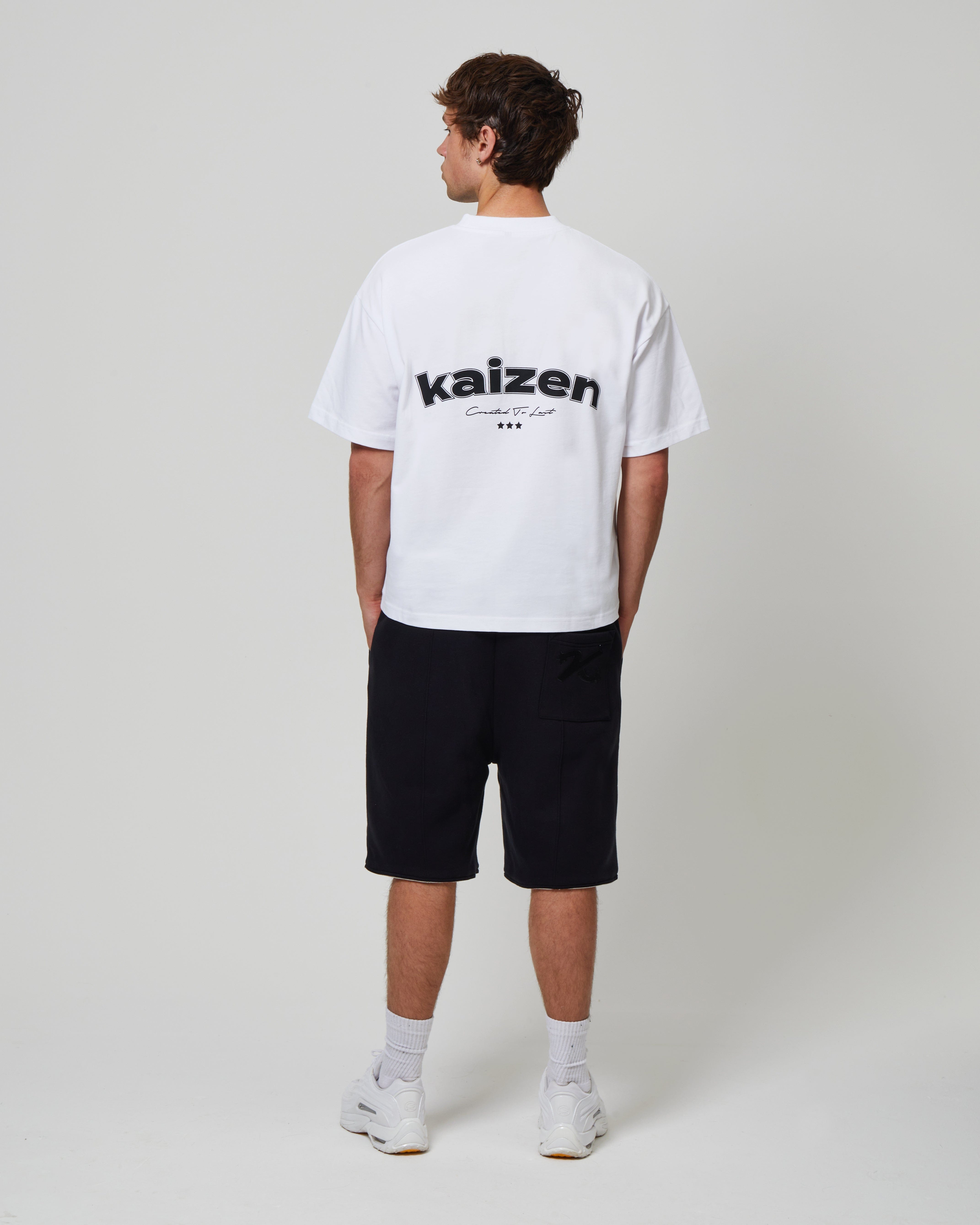 KAIZEN MARKET ARCH TEE WHITE