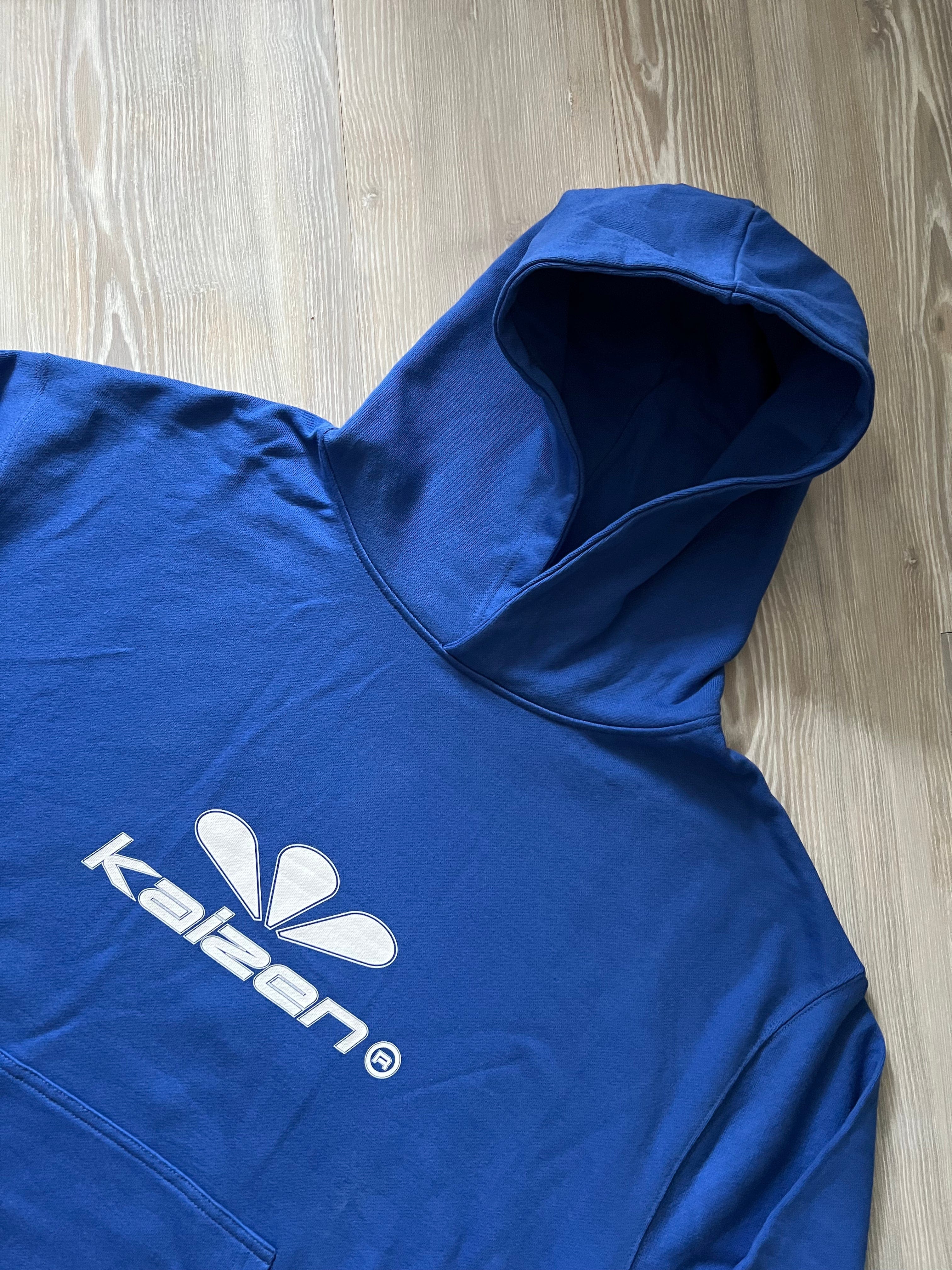KAIZEN MARKET SUNRISE HOODIE COBALT BLUE