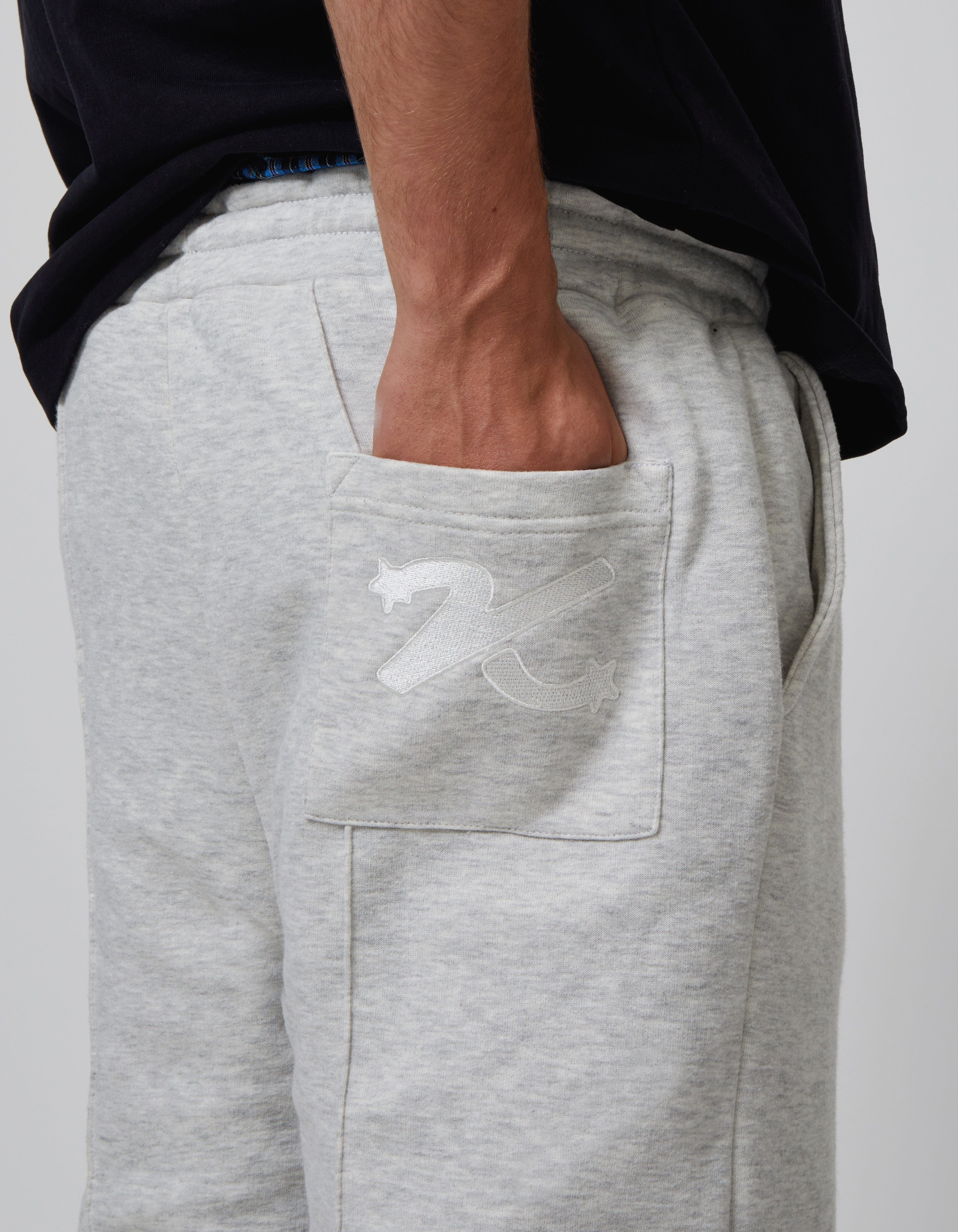KAIZEN MARKET GREY/BLACK REVERSIBLE SHORTS