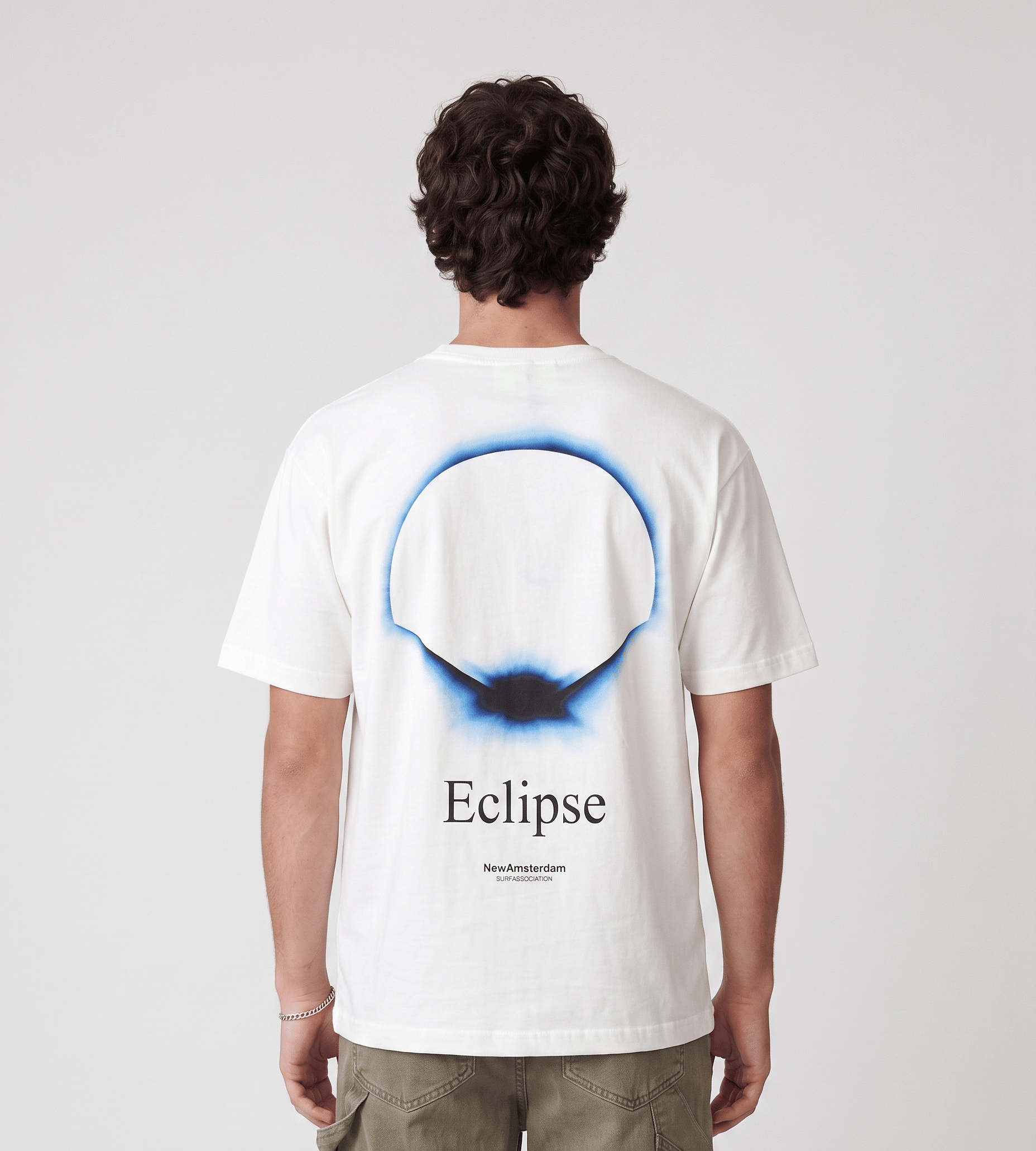 New Amsterdam Surf Association Eclipse Tee White