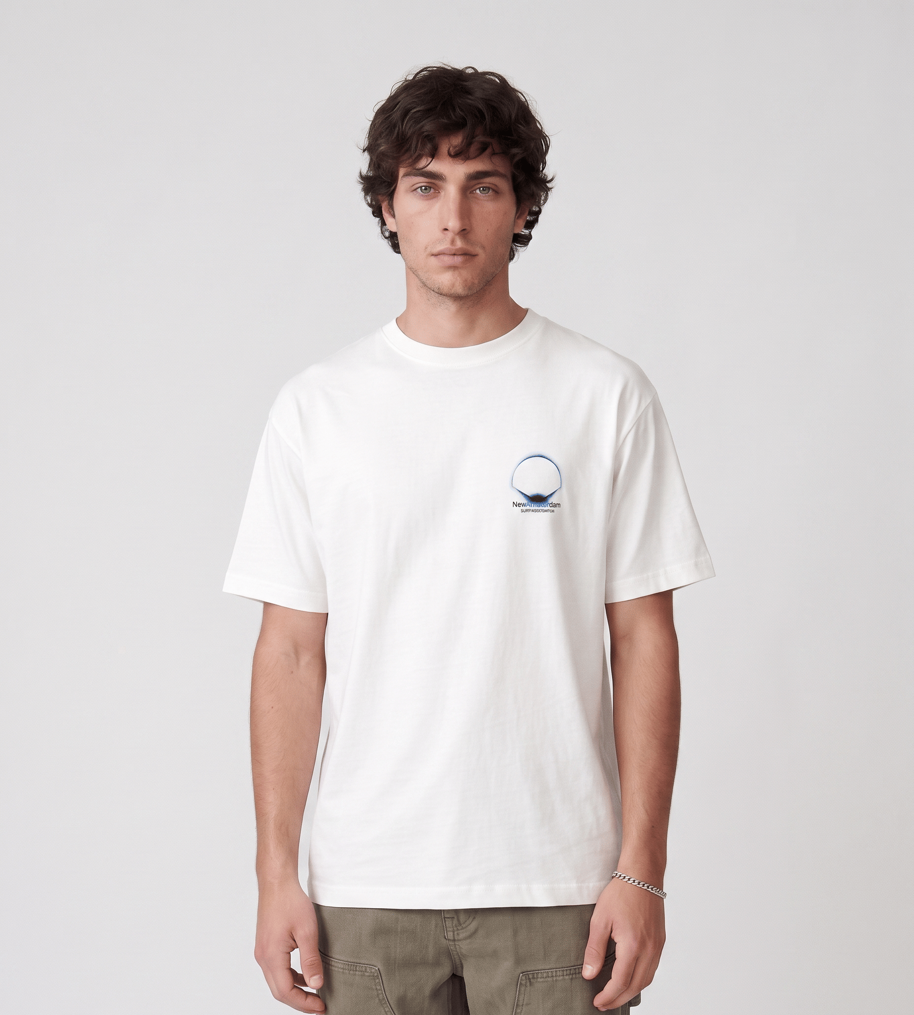 New Amsterdam Surf Association Eclipse Tee White