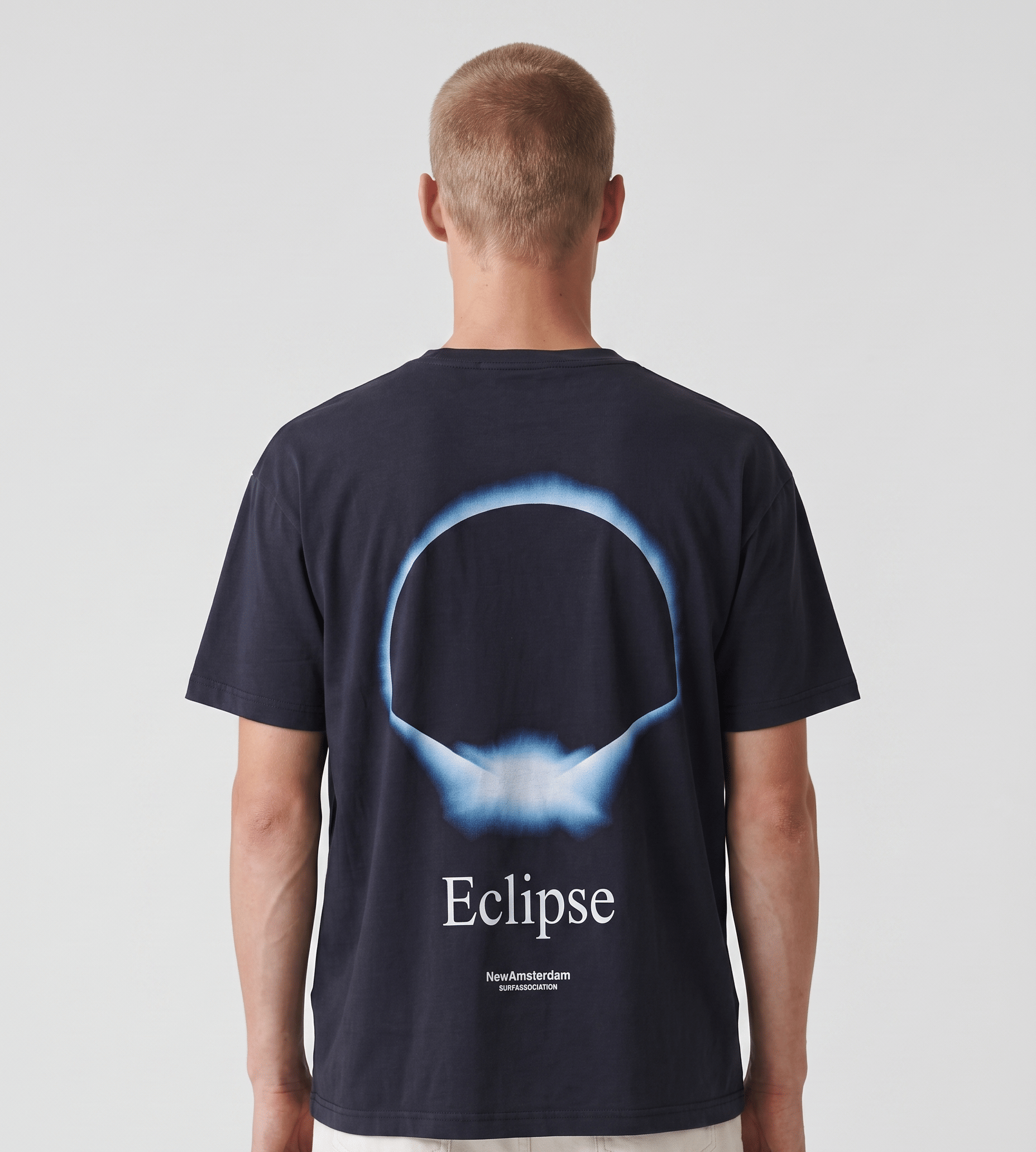 New Amsterdam Surf Association Eclipse Tee Night Sky