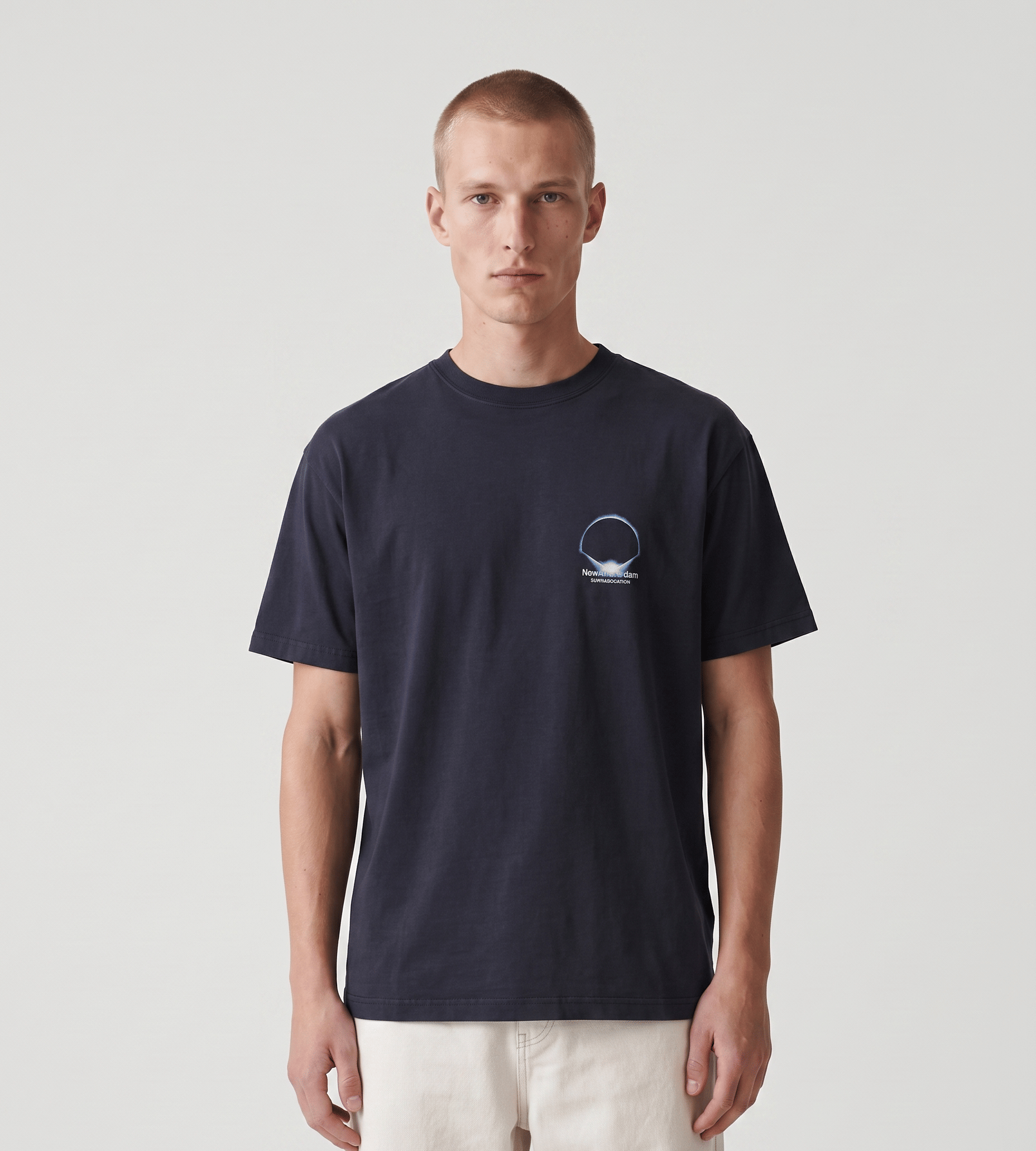 New Amsterdam Surf Association Eclipse Tee Night Sky