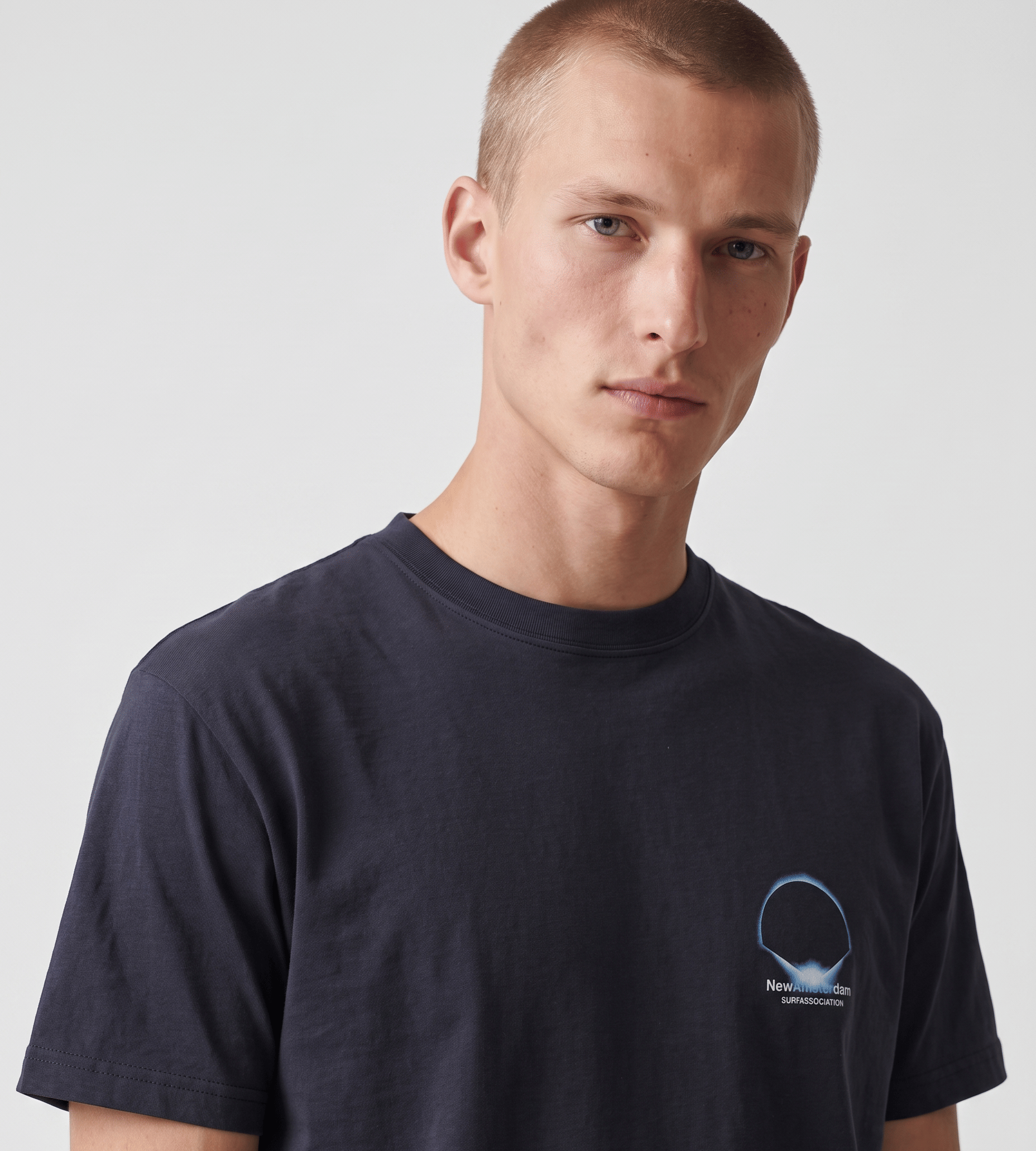 New Amsterdam Surf Association Eclipse Tee Night Sky