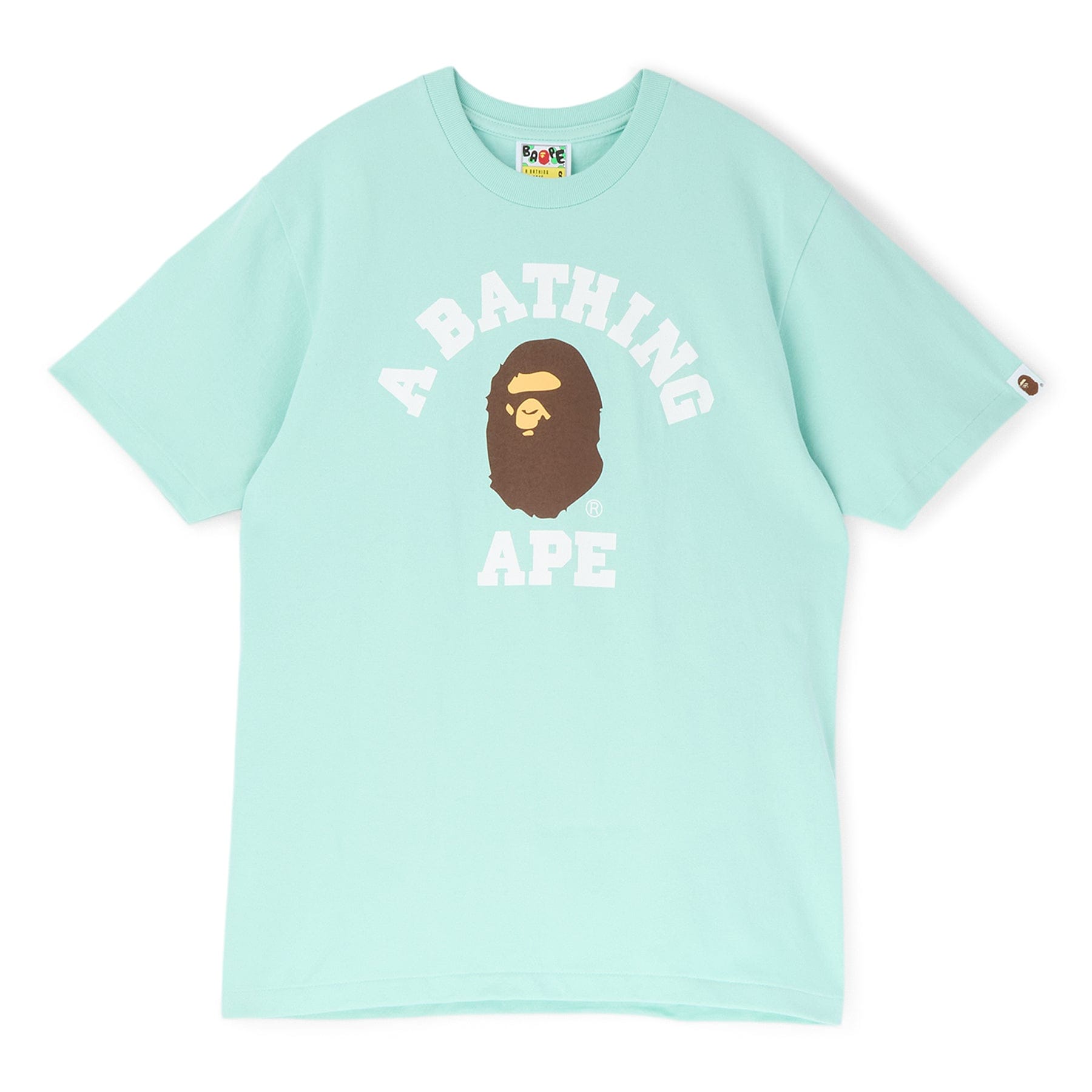 BAPE A Bathing Ape College Tee M (Green)