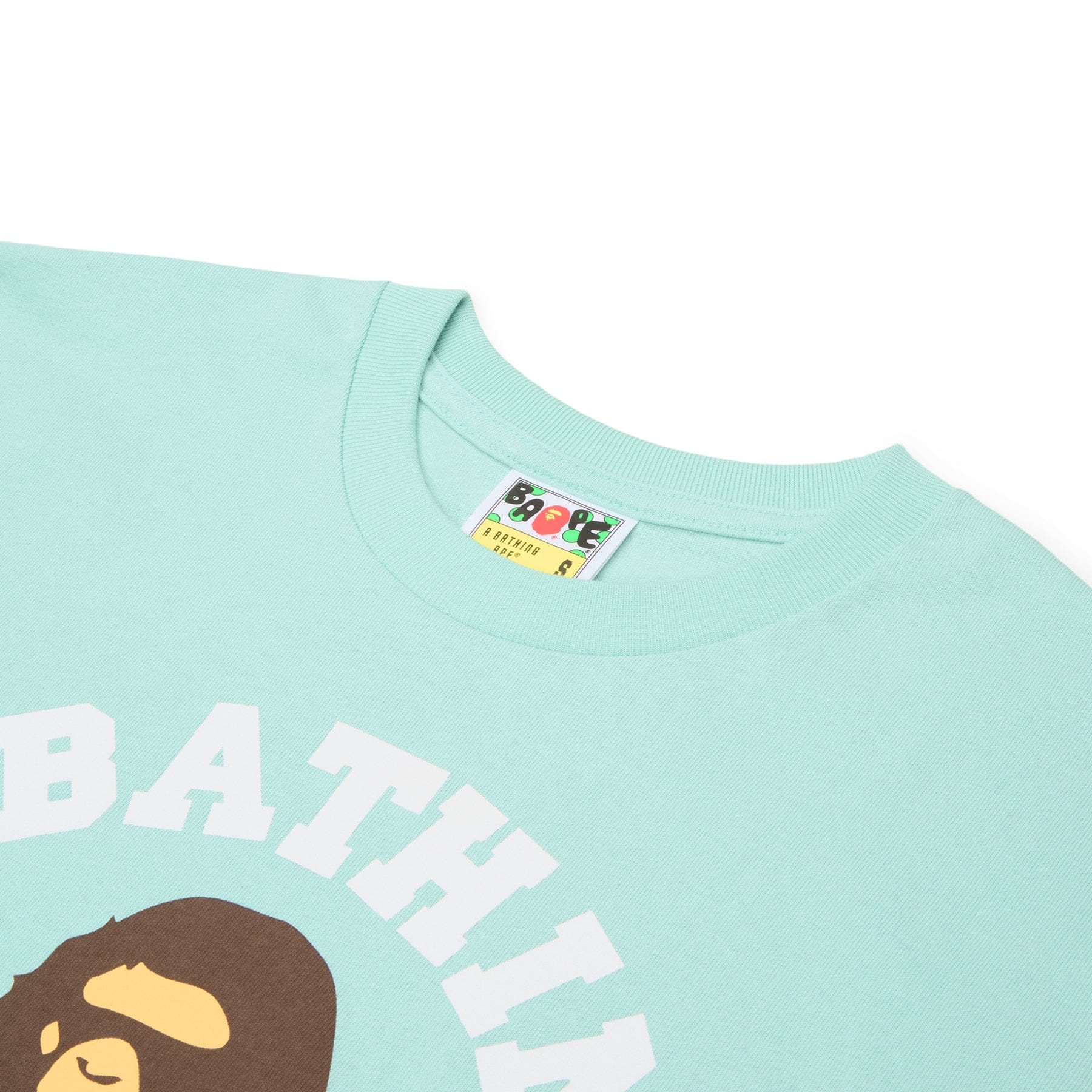 BAPE A Bathing Ape College Tee M (Green)