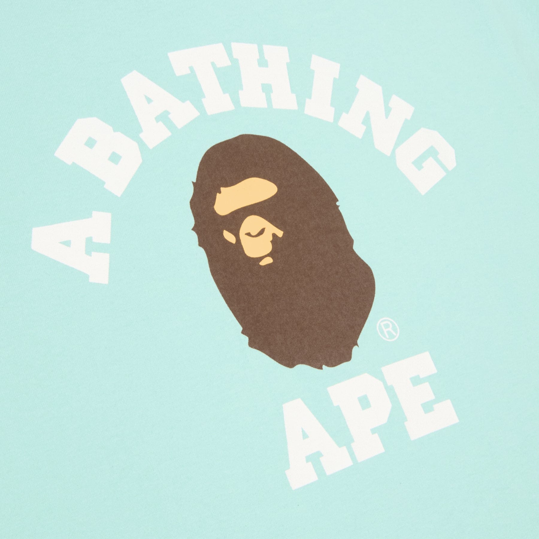 BAPE A Bathing Ape College Tee M (Green)