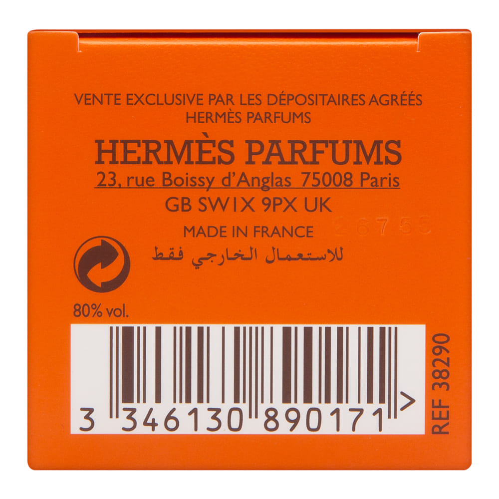 Hermes Eau d'Hermes by Hermes 3.3 oz Eau de Toilette Spray