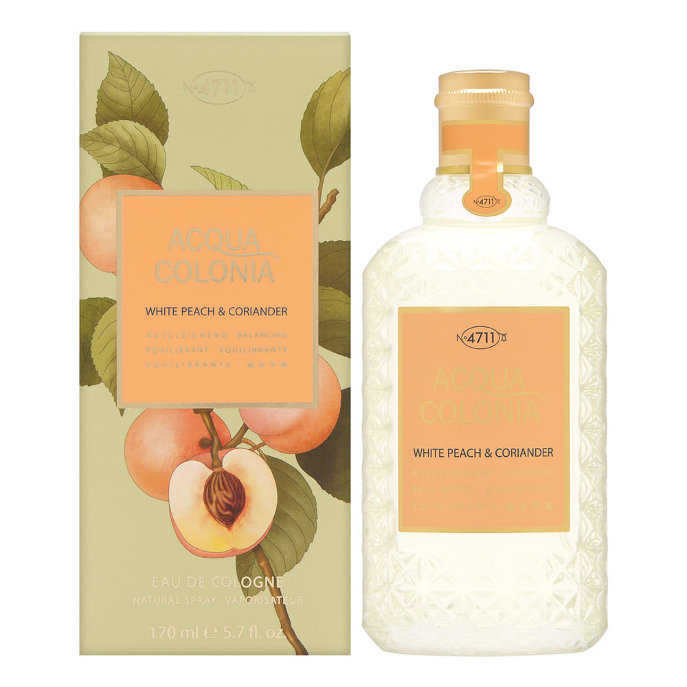Maurer & Wirtz Acqua Colonia White Peach & Coriander 5.7 oz Eau de Cologne Spray