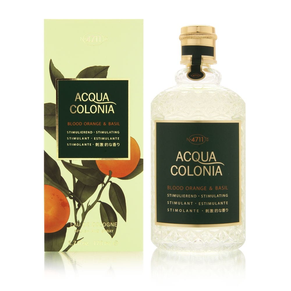 Maurer & Wirtz 4711 Acqua Colonia Blood Orange & Basil by Maurer & Wirtz 5.7 oz Eau de Cologne Spray
