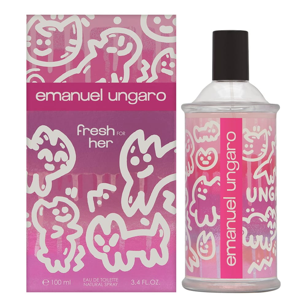 Ungaro Fresh by Emanuel Ungaro for Women 3.4 oz Eau de Toilette Spray