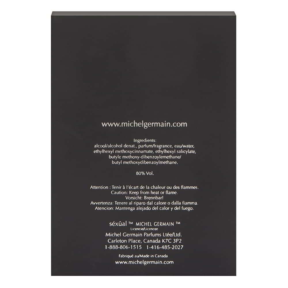Michel Germain Sexual Noir Pour Homme by Michel Germain 4.2 oz Eau de Toilette Spray