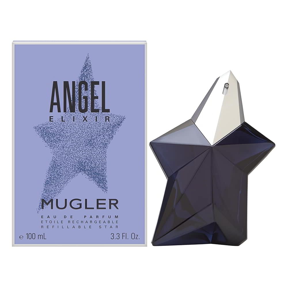 Mugler Angel Elixir by Mugler for Women 3.3 oz Eau de Parfum Spray Refillable