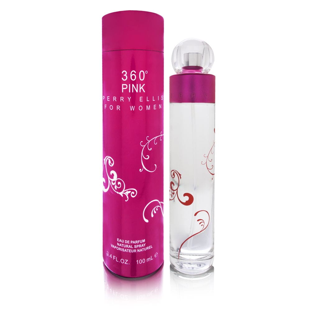 Perry Ellis 360 Pink by Perry Ellis for Women 3.4 oz Eau de Parfum Spray