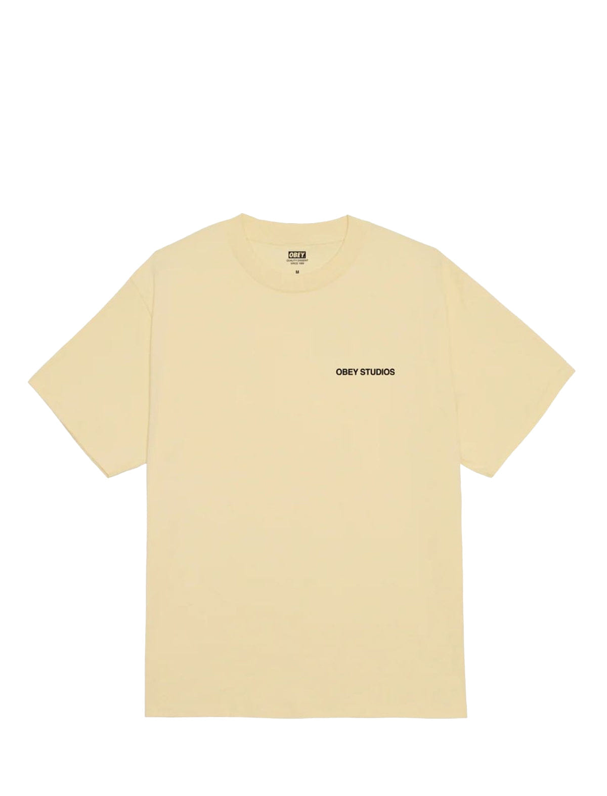 Obey Moves of Life T-Shirt Pale Yellow