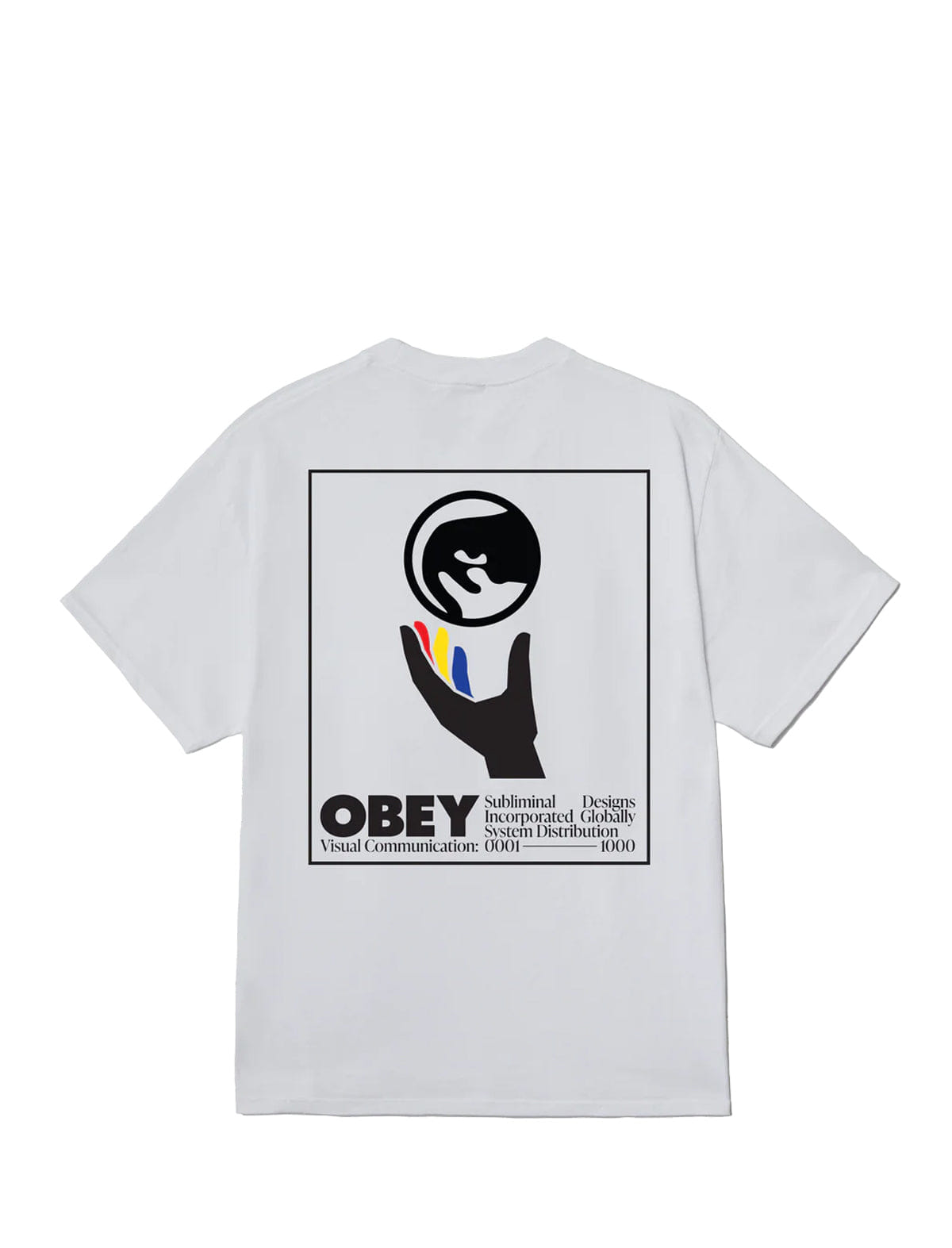 Obey Global Systems T-Shirt White
