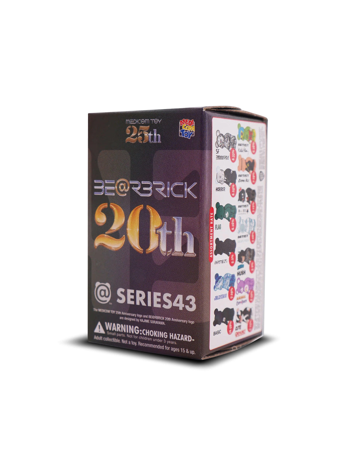 Medicom Bearbrick Series 43 100% Blind Box