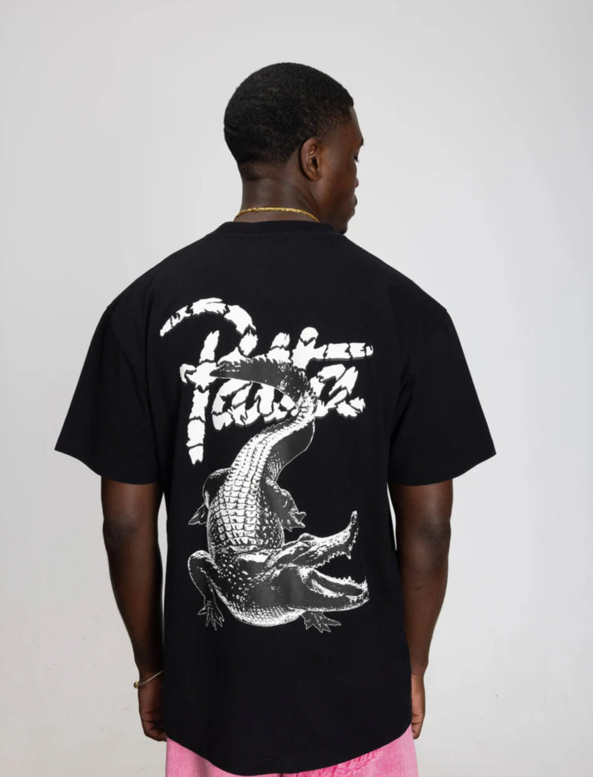 Patta Croco T-Shirt Black