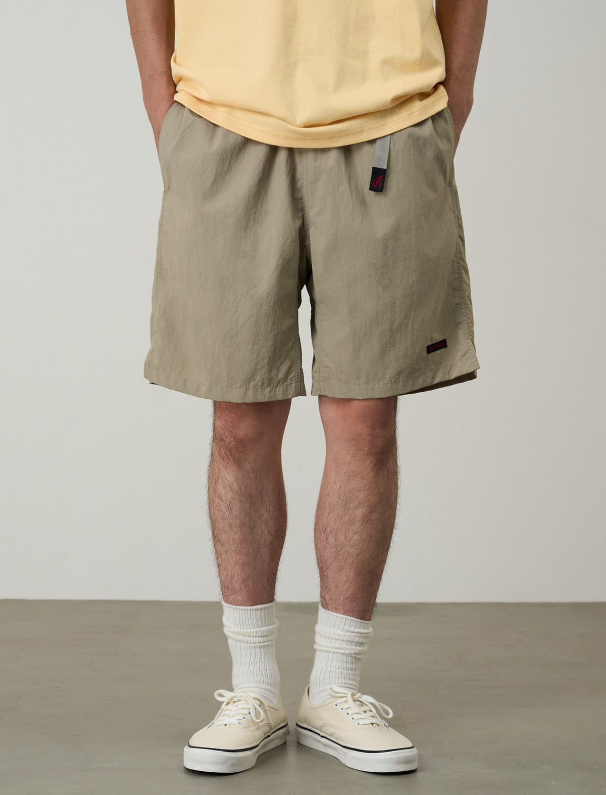 Gramicci Nylon Packable G-Shorts Milk Tea