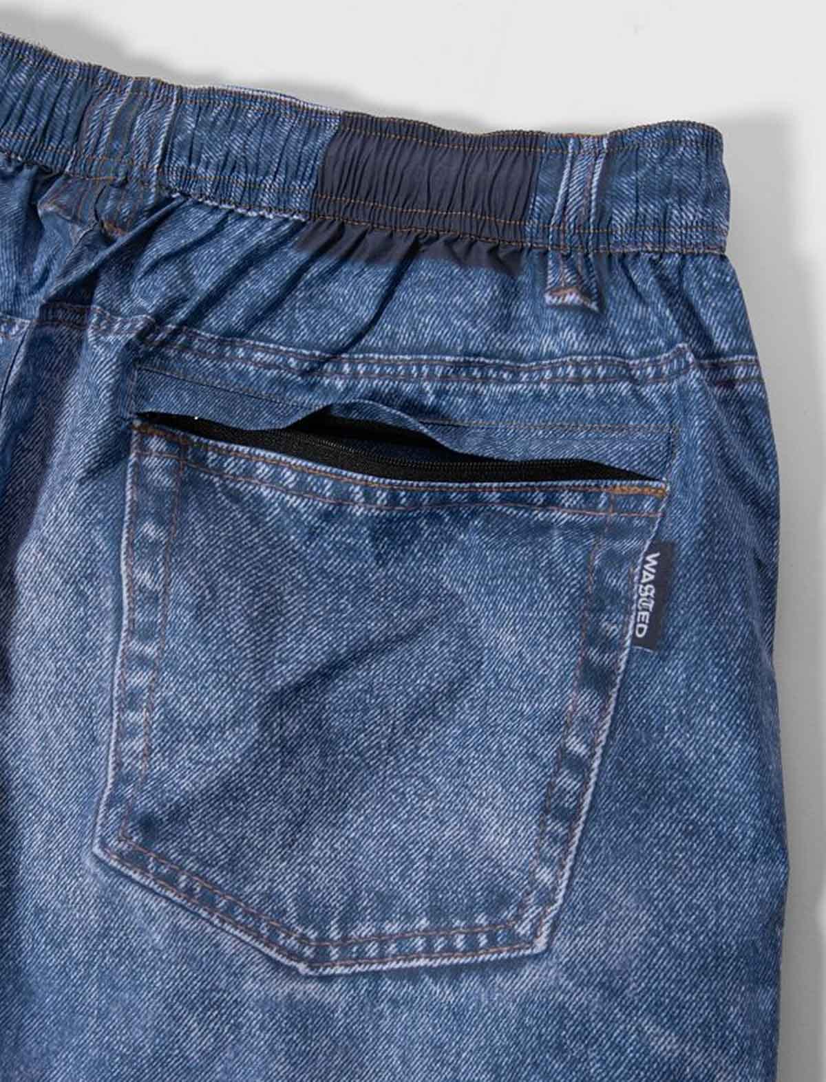 Wasted Paris x Umbro Trompe L'Oel Over Pant Washed Blue