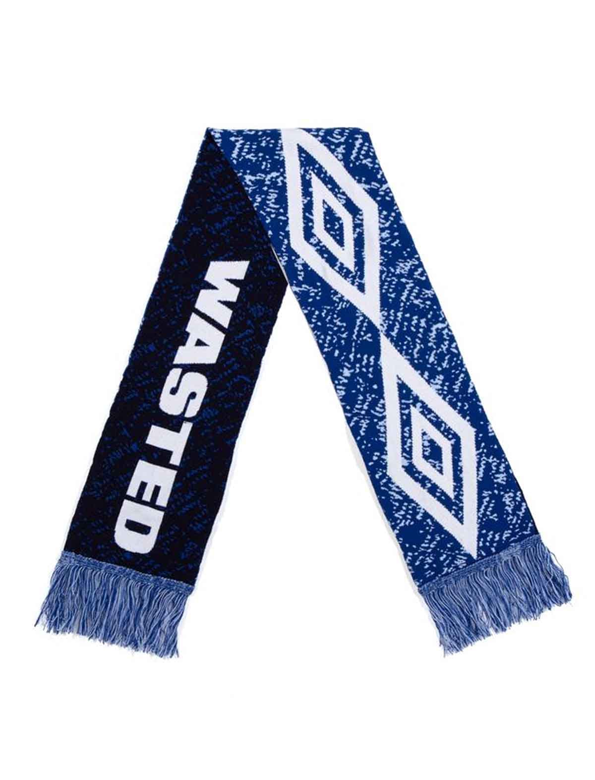 Wasted Paris x Umbro Trompe L'Oel Scarf Blue/White