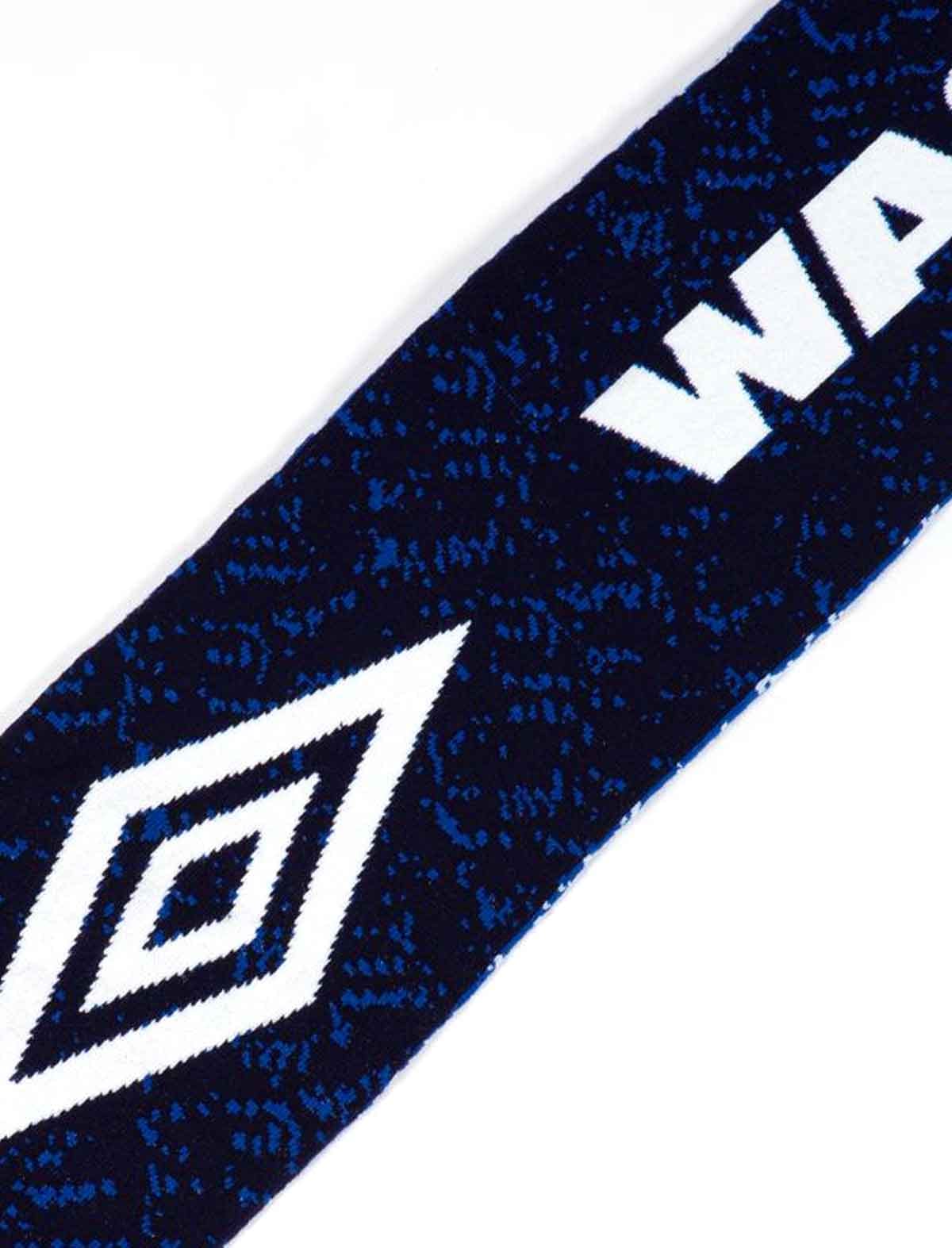 Wasted Paris x Umbro Trompe L'Oel Scarf Blue/White