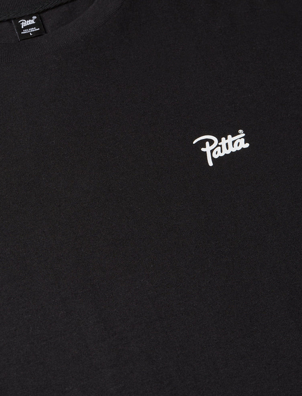 Patta Script Logo T-Shirt Black