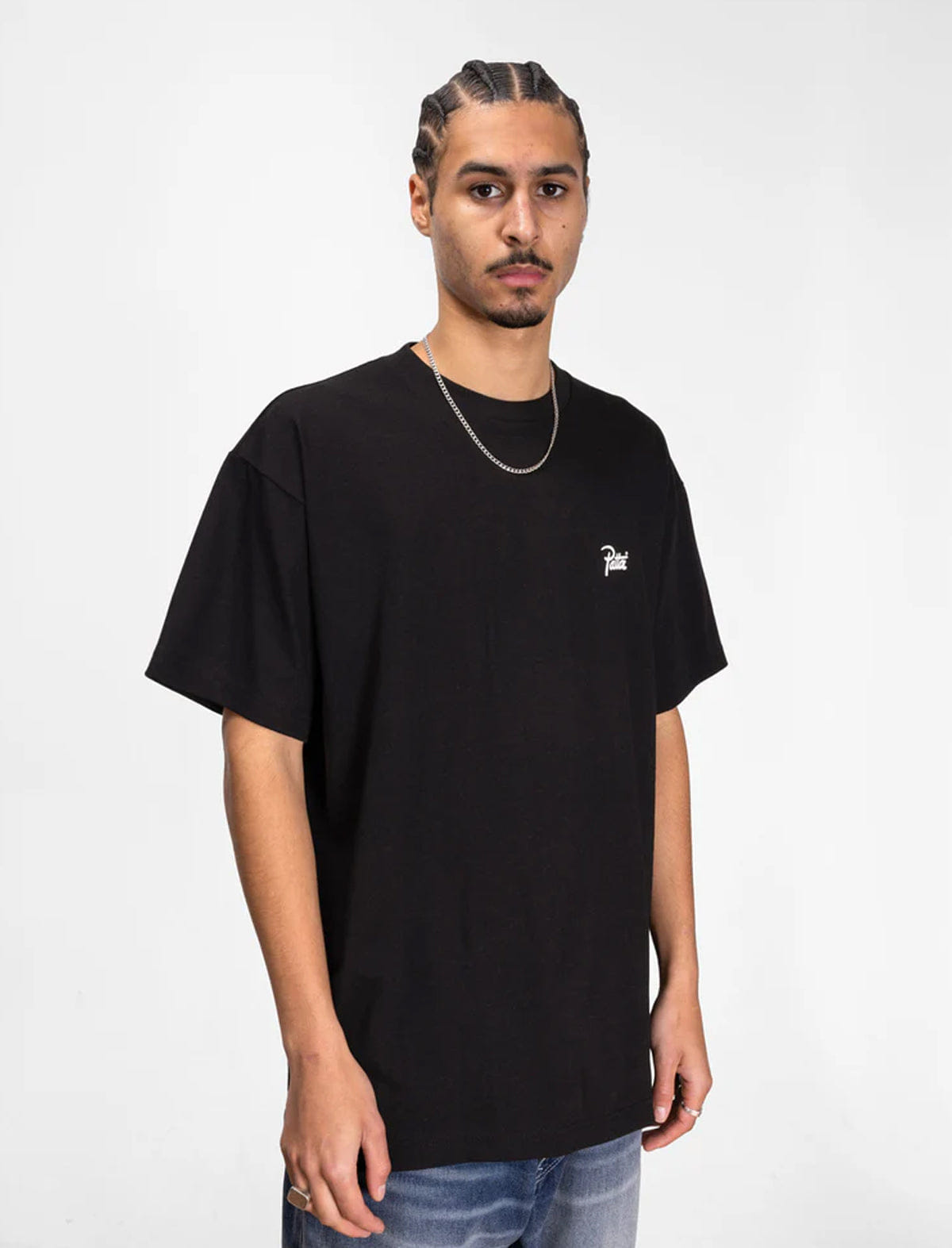 Patta Script Logo T-Shirt Black