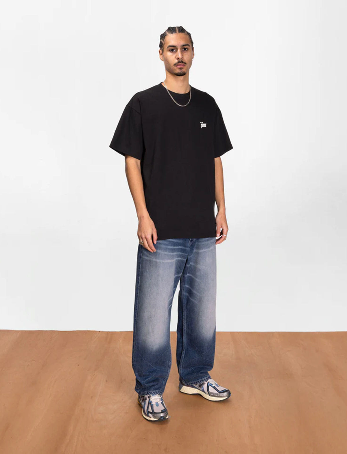 Patta Script Logo T-Shirt Black