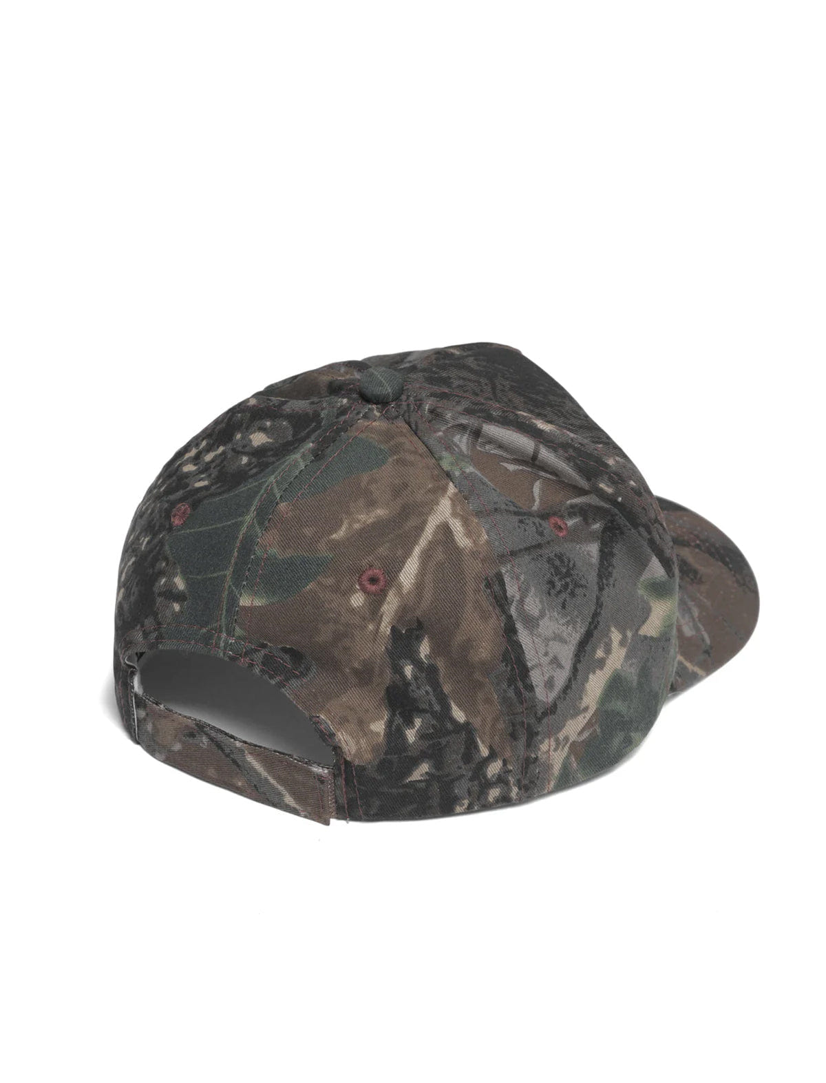 Metalwood Logo 5 Panel Cap Real Leaf Camo