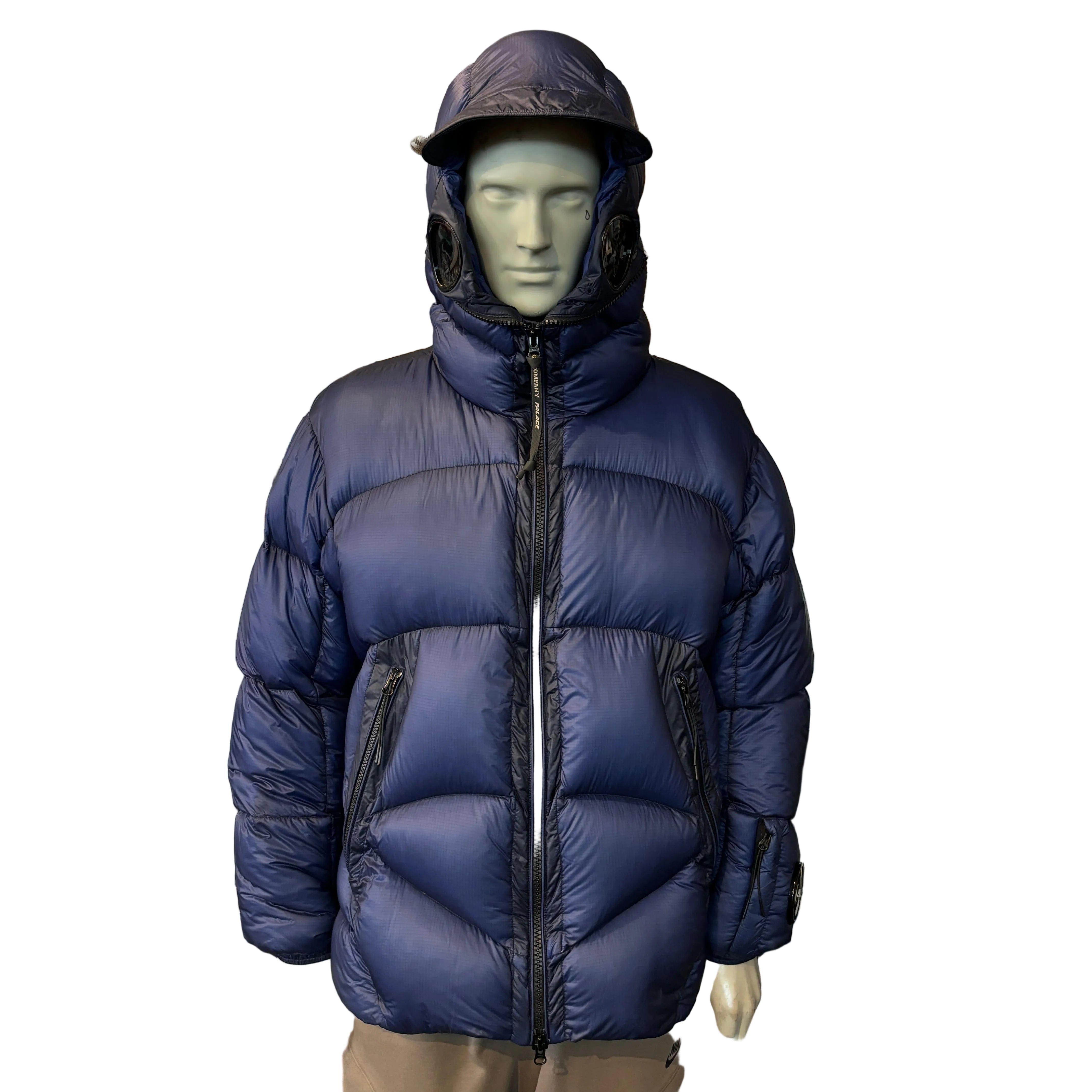 CP Company Palace x C.P. Company Puffer Jacket Bright Cobalt